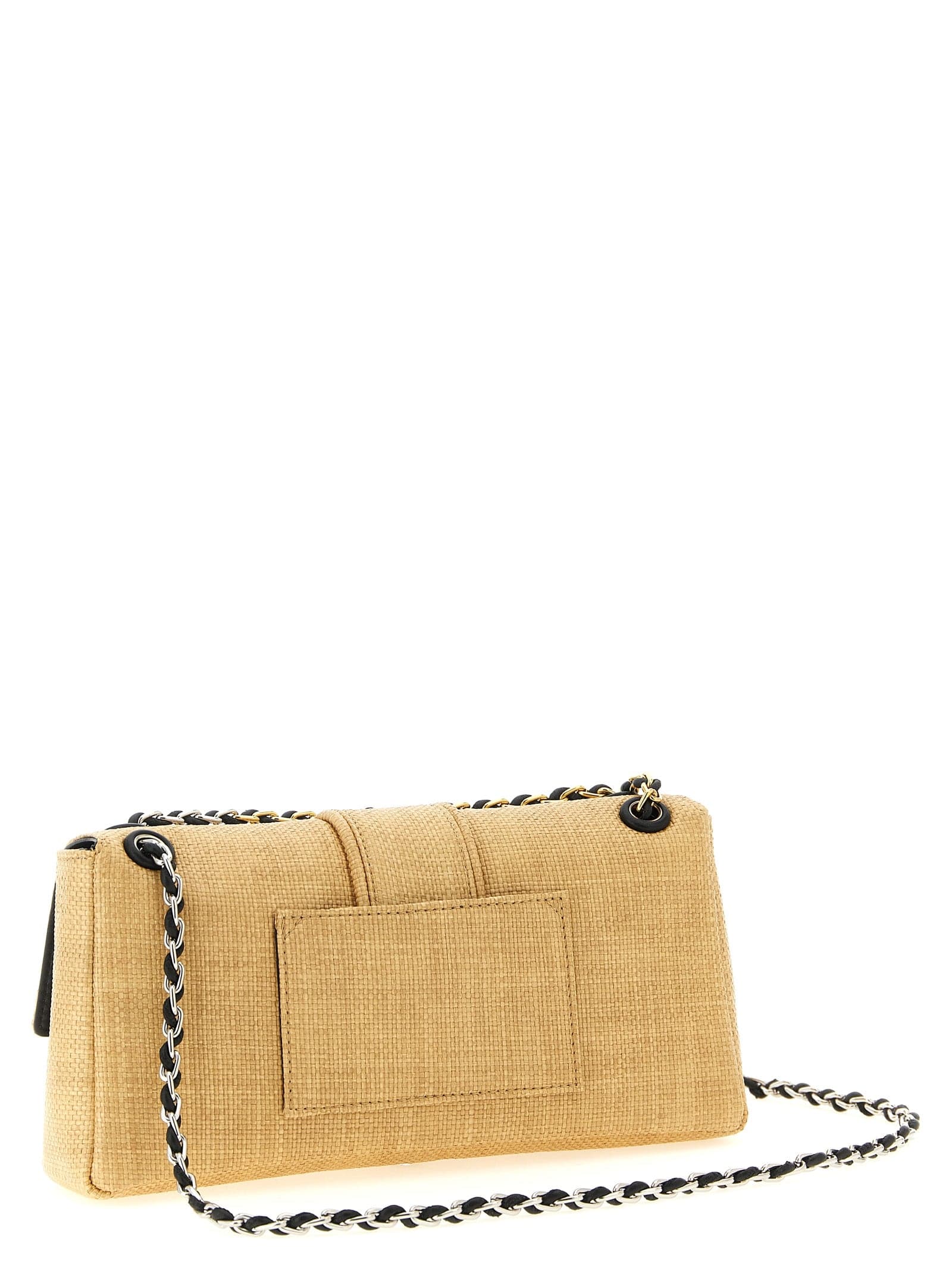 Beige Polyamide Shoulder Bag - 2