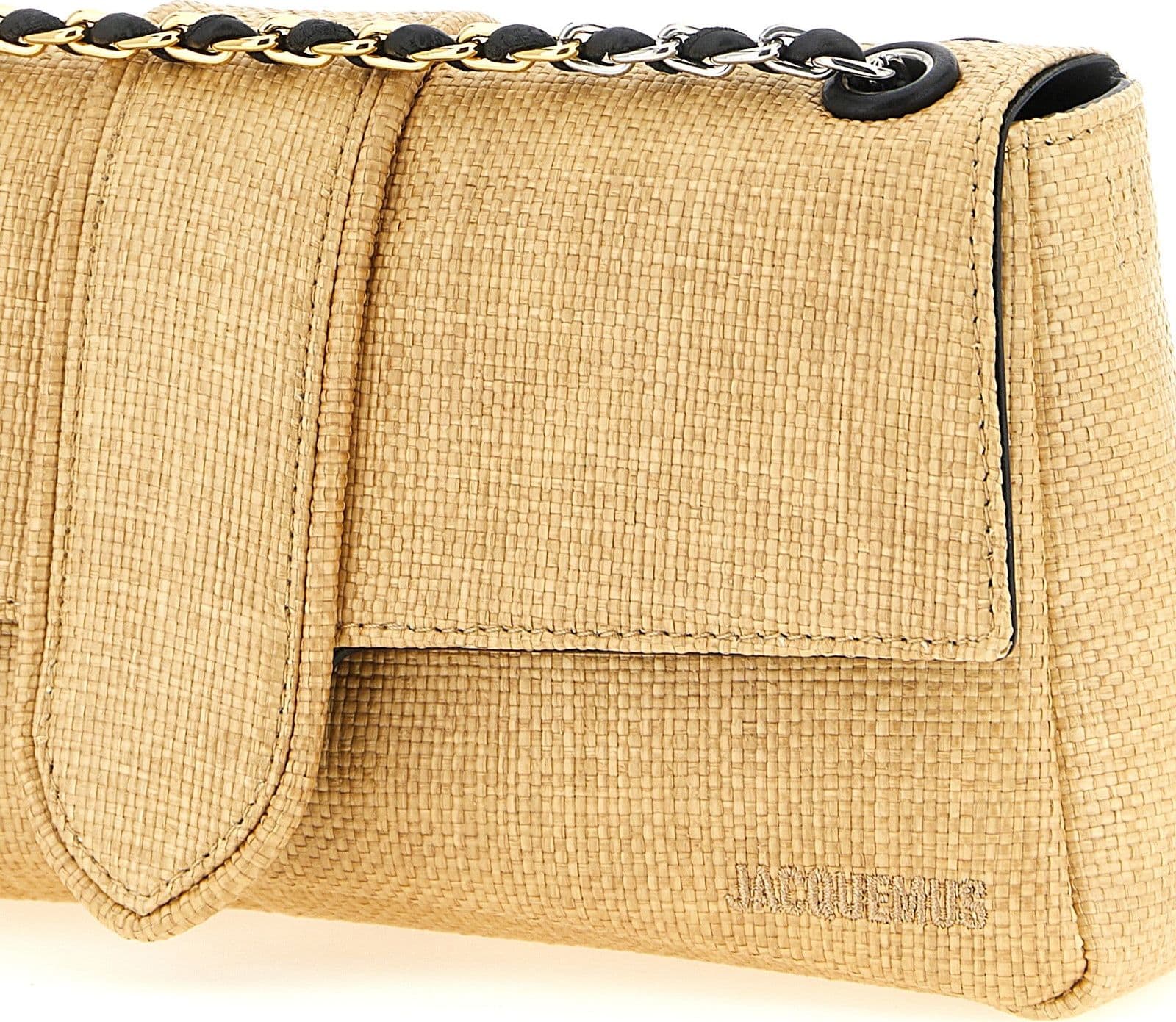 Beige Polyamide Shoulder Bag - 3