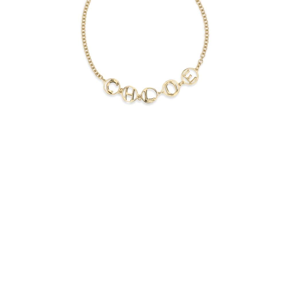 Gold Brass Necklace - 3