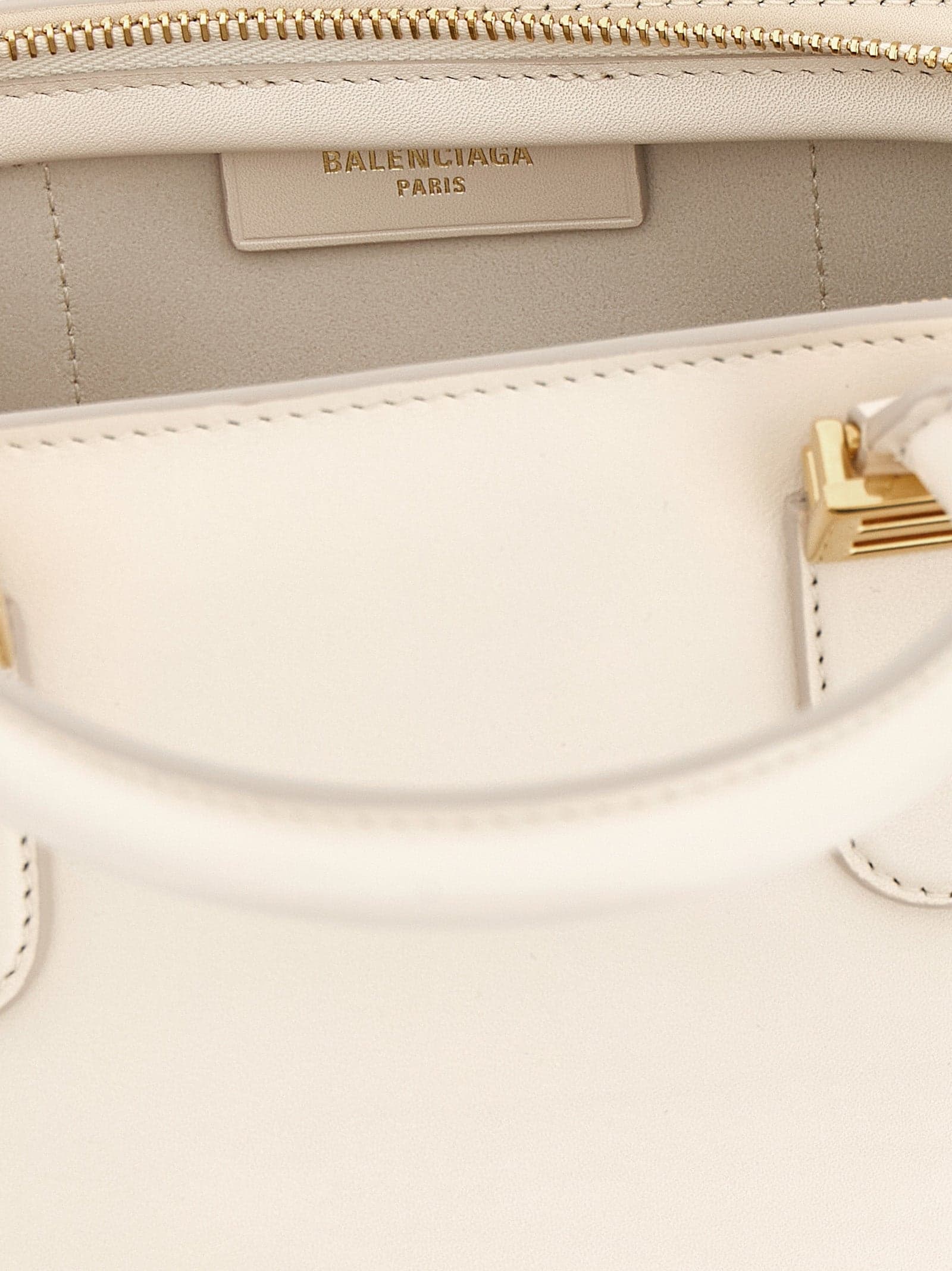 White Calfskin Handbag - 4