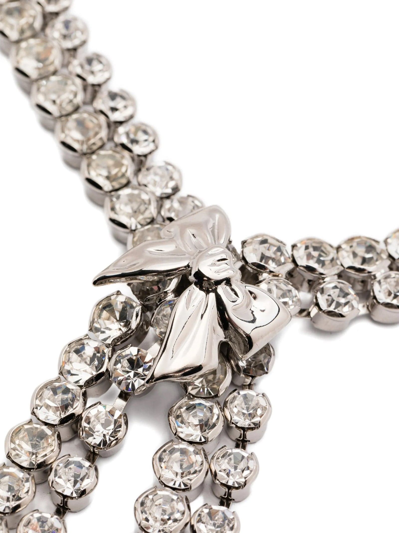 Silver Glass Necklace - 2