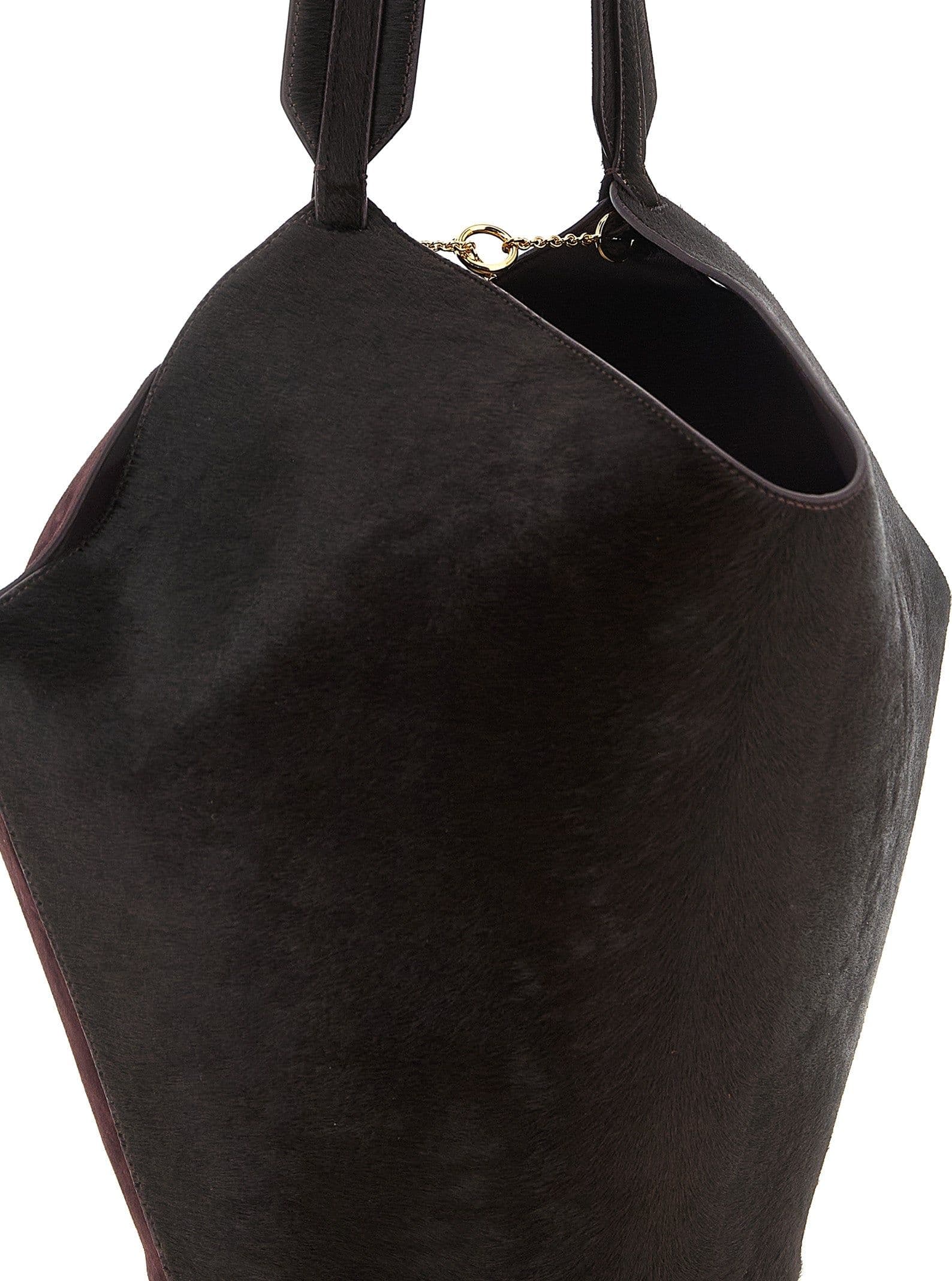 Bordeaux Calfskin Tote Bag - 3
