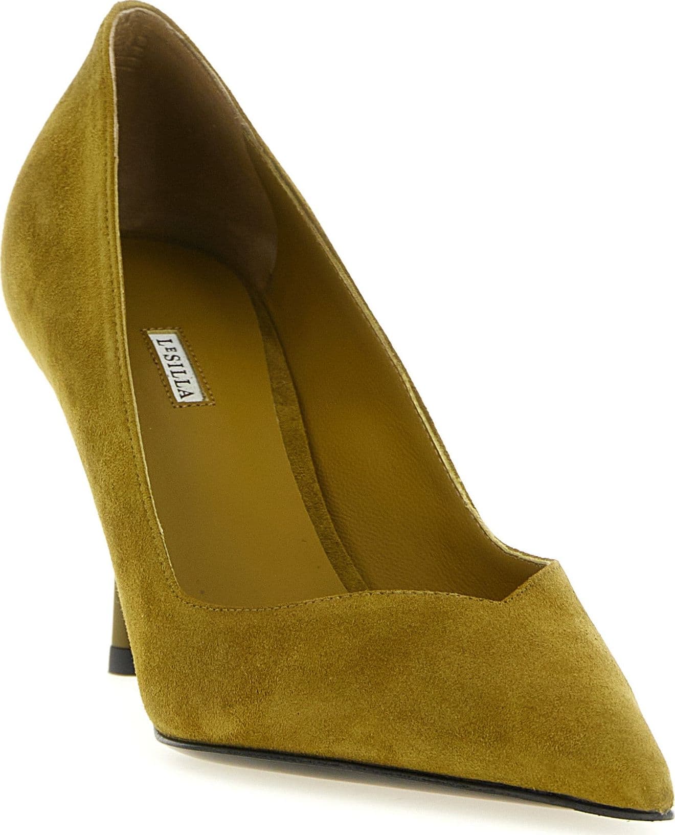 Bicolor Lambskin High Heel Pumps - 2