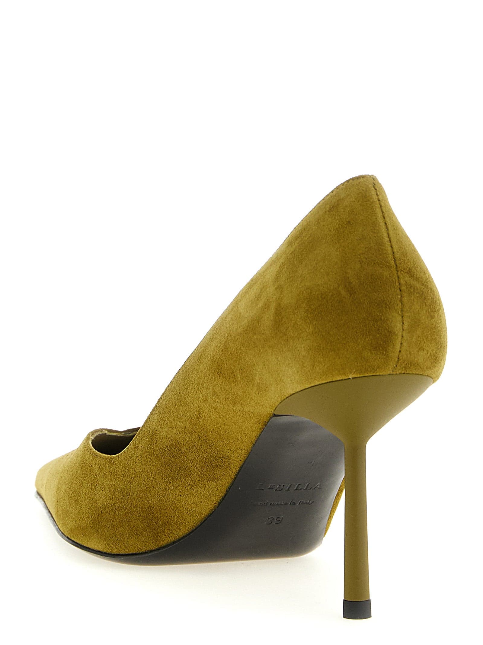 Bicolor Lambskin High Heel Pumps - 3