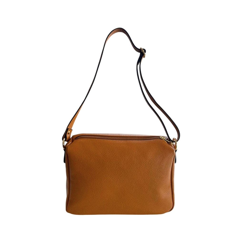 Brown Leather Women Crossbody Bag - 3