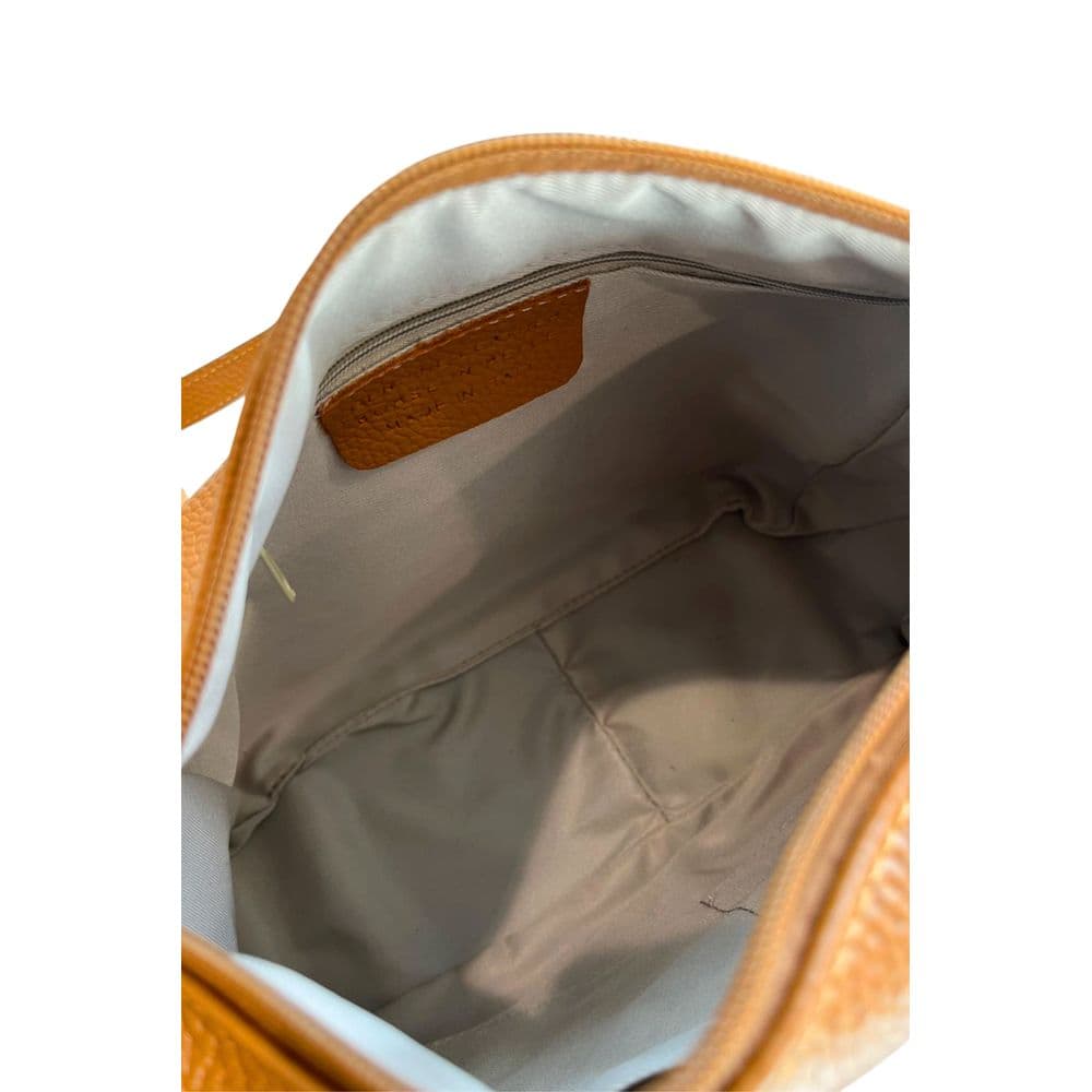 Brown Leather Women Crossbody Bag - 7