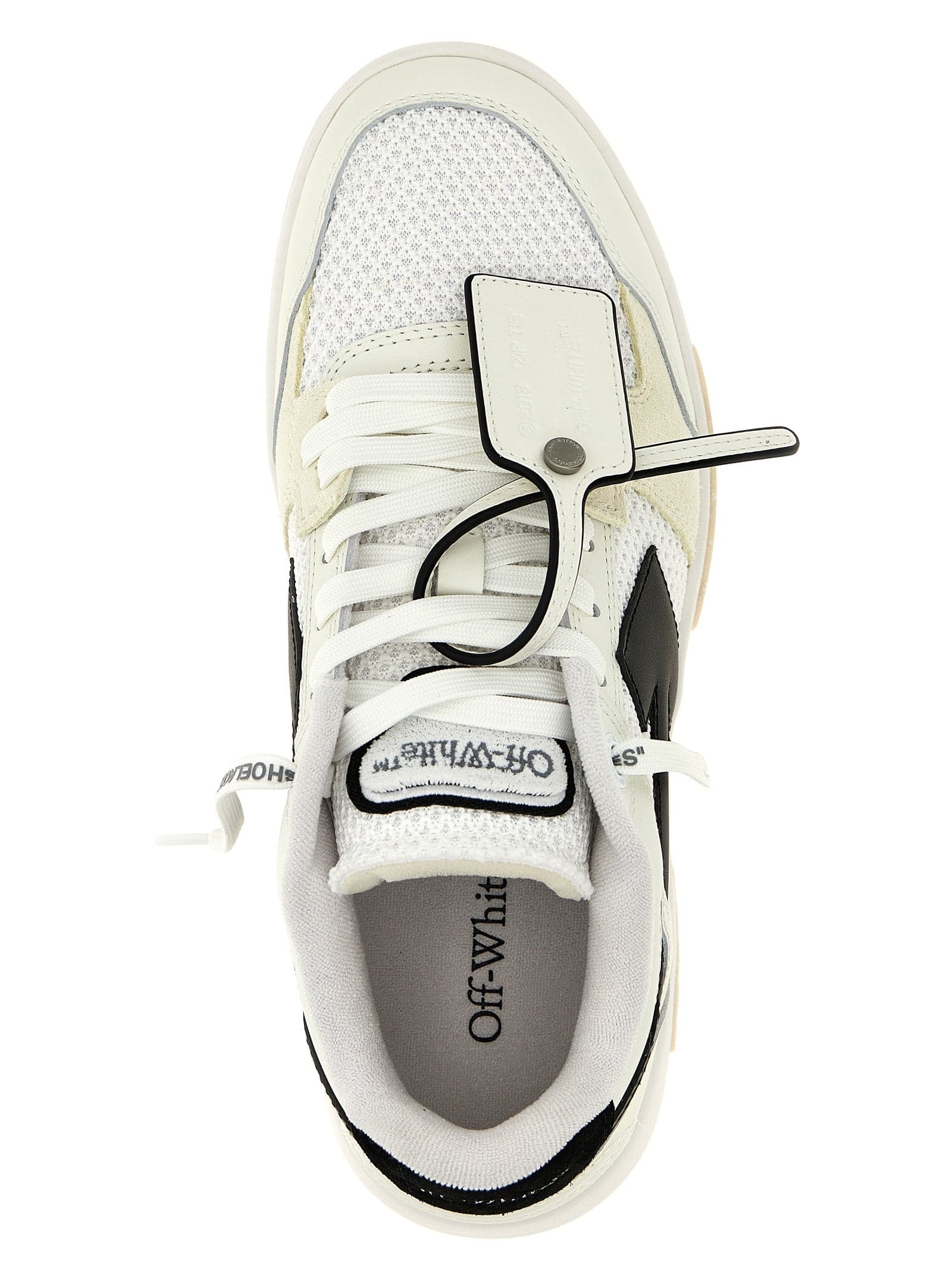 Bicolor Bovine Leather Athletic Sneakers - 5