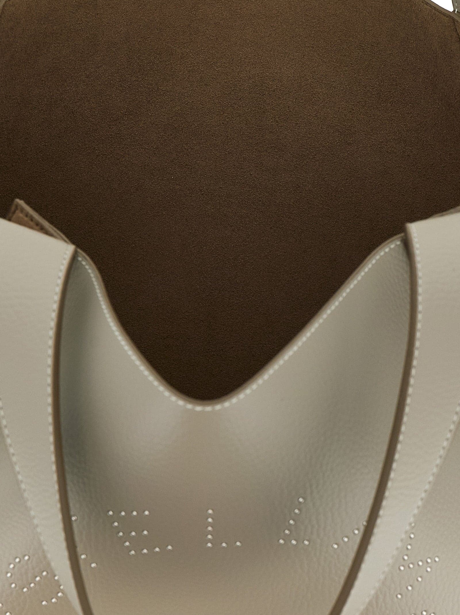 Beige Polyamide Tote Bag - 4