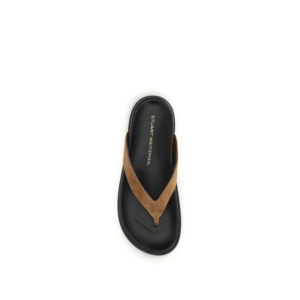 Multicolor Calf Leather Bos Taurus Flip-Flop Sandals - 4