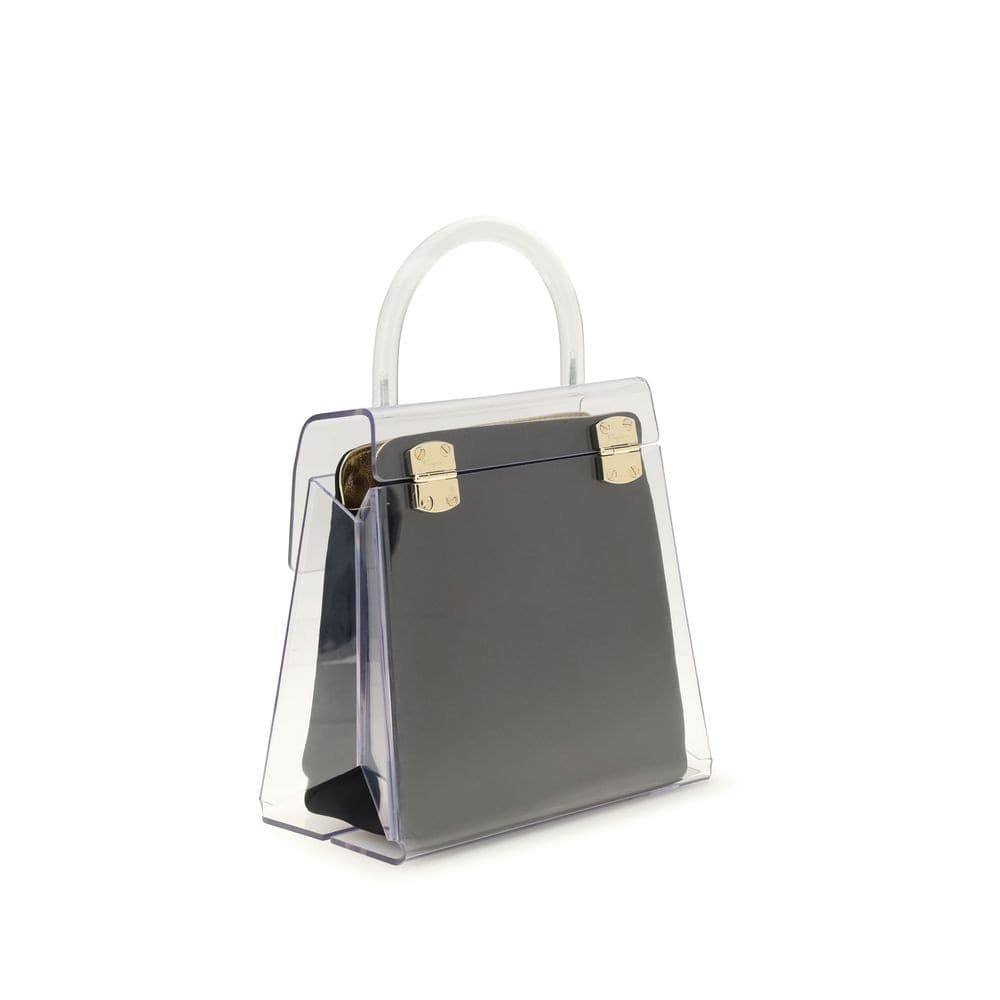 Black Pvc Handbag - 3