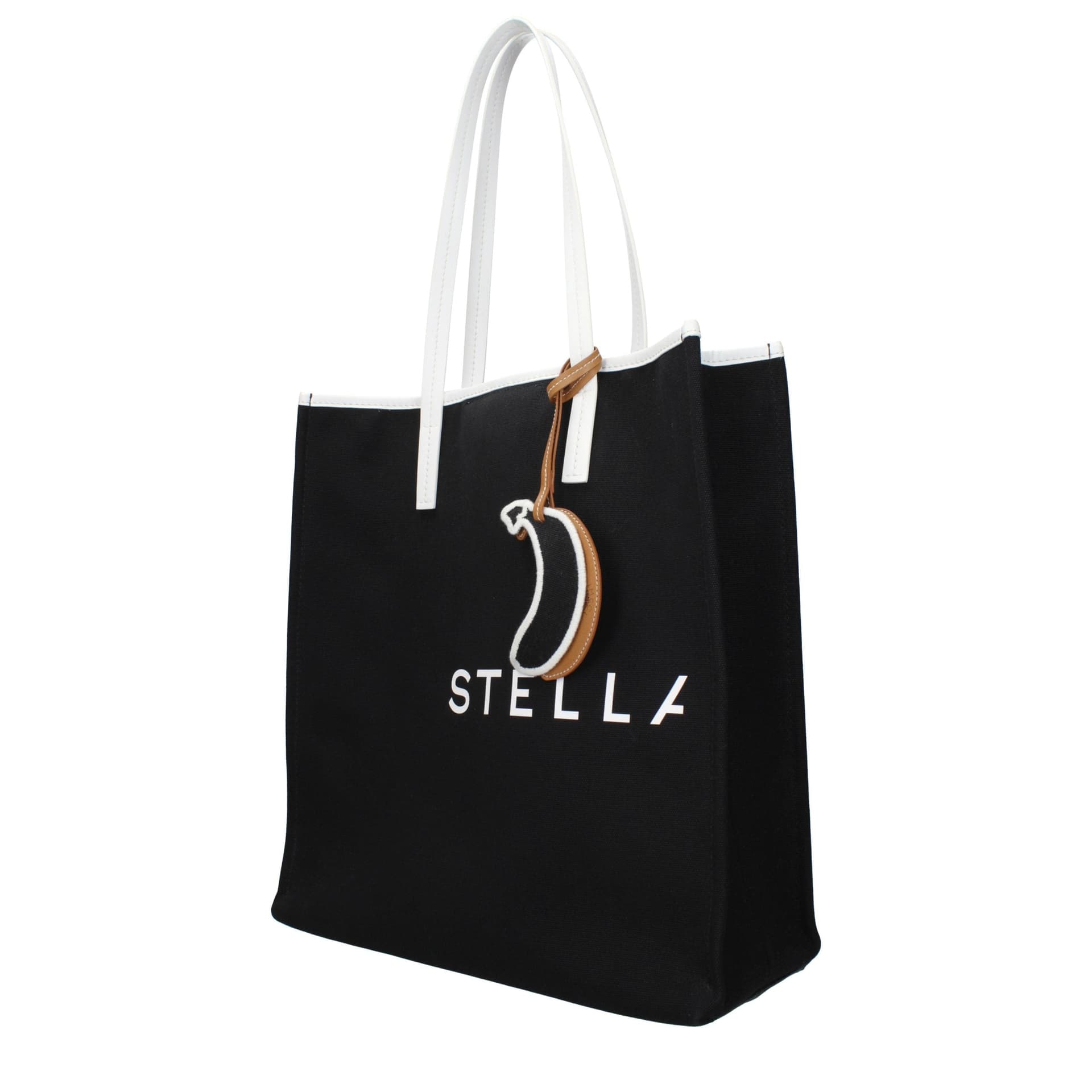 Black Fabric Shoulder Bag - 2
