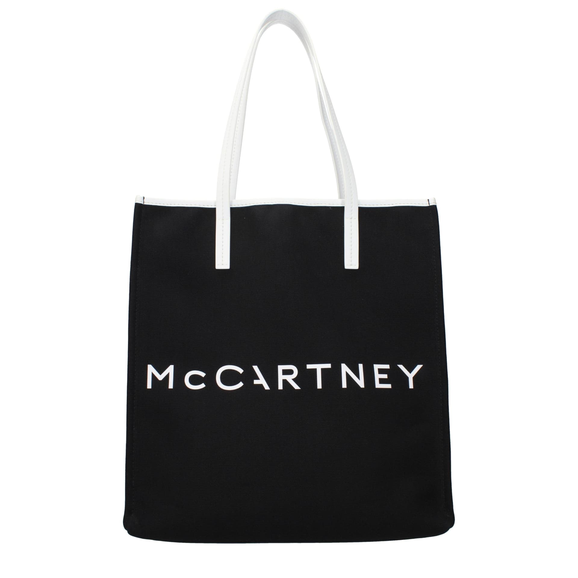 Black Fabric Shoulder Bag - 3