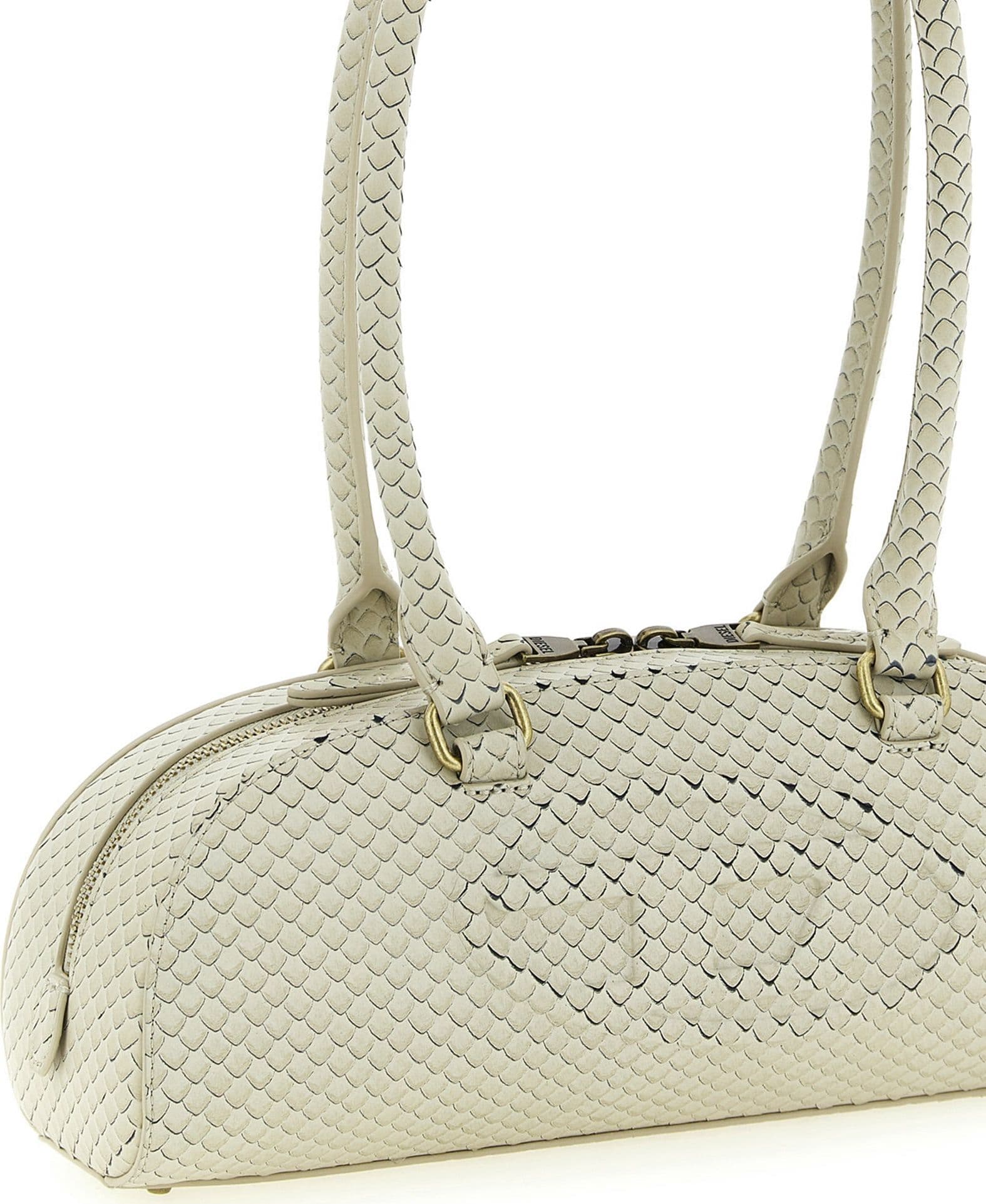 Beige Other Fibres Shoulder Bag - 3