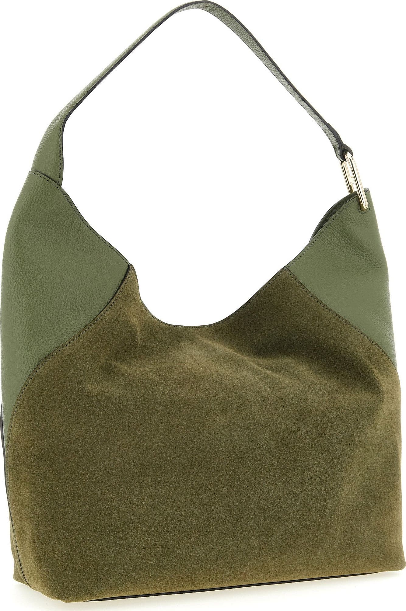 Bicolor Calfskin Shoulder Bag - 2