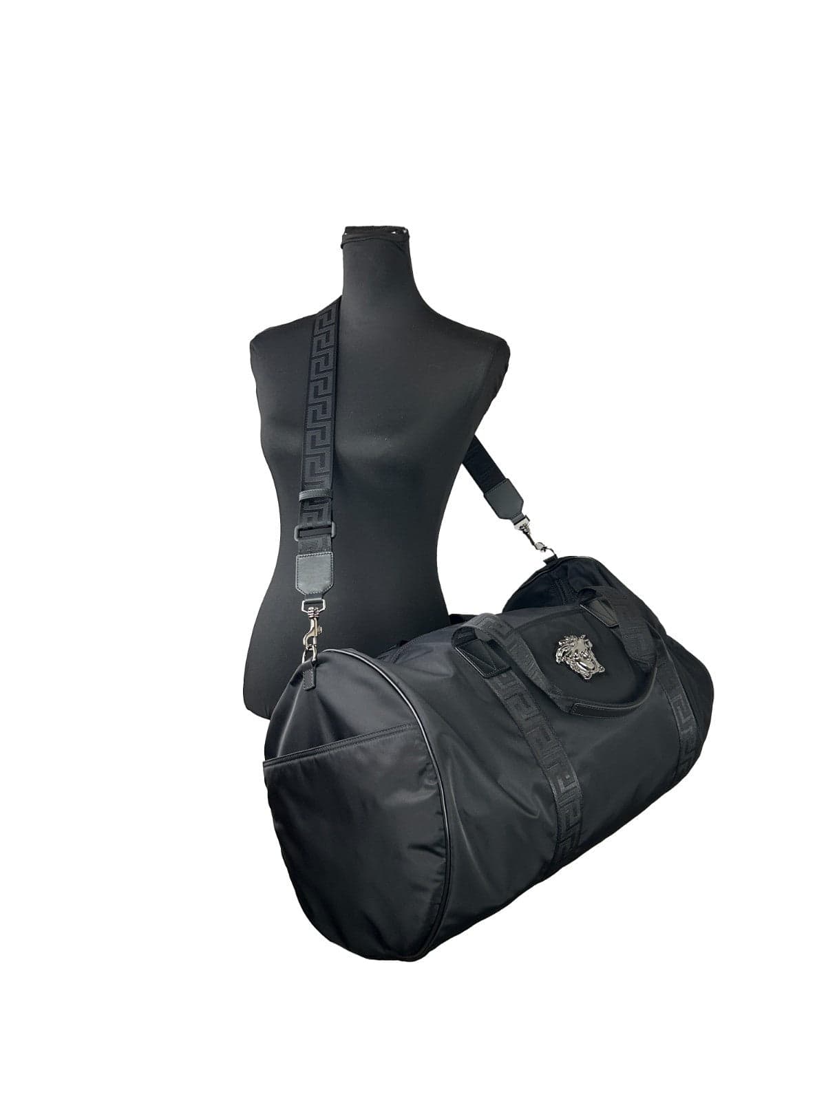 Versace Medusa Large Nylon Duffle Bag - 4