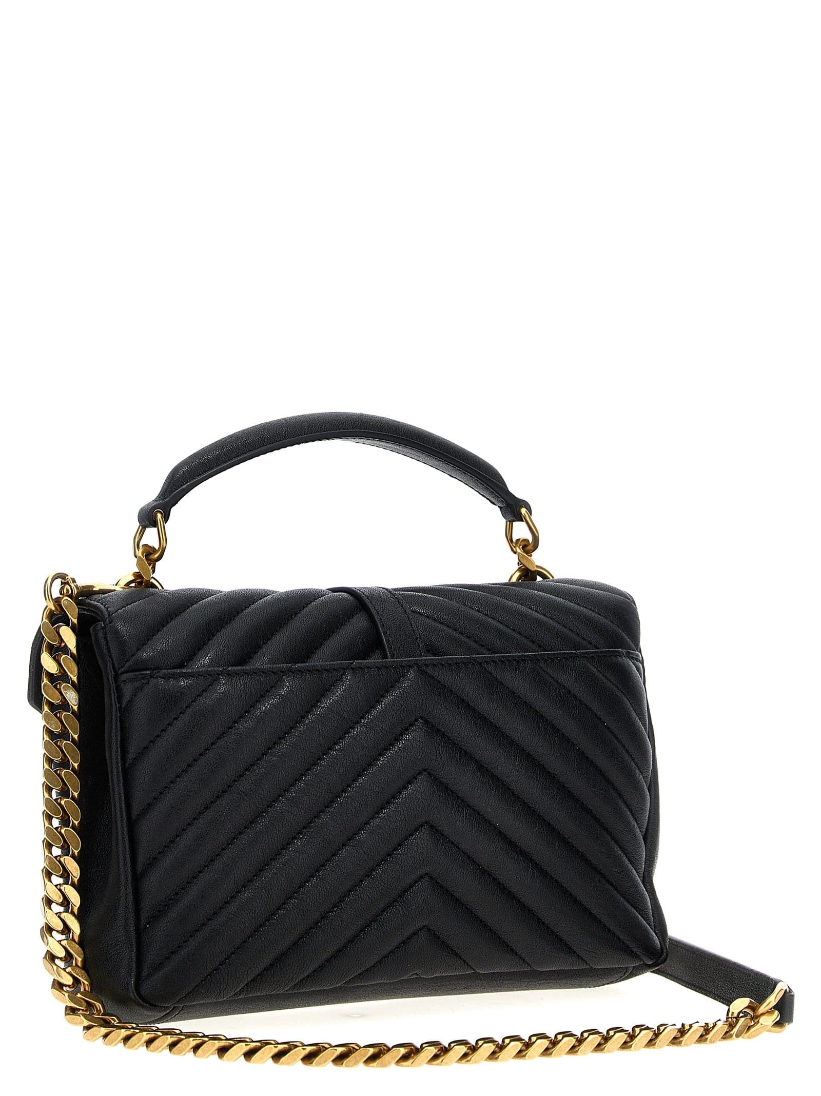 Black Calfskin Crossbody Bag - 2