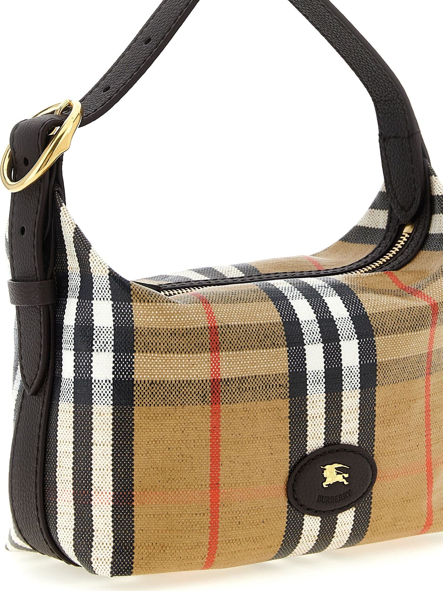 Beige Cotton Handbag - 3