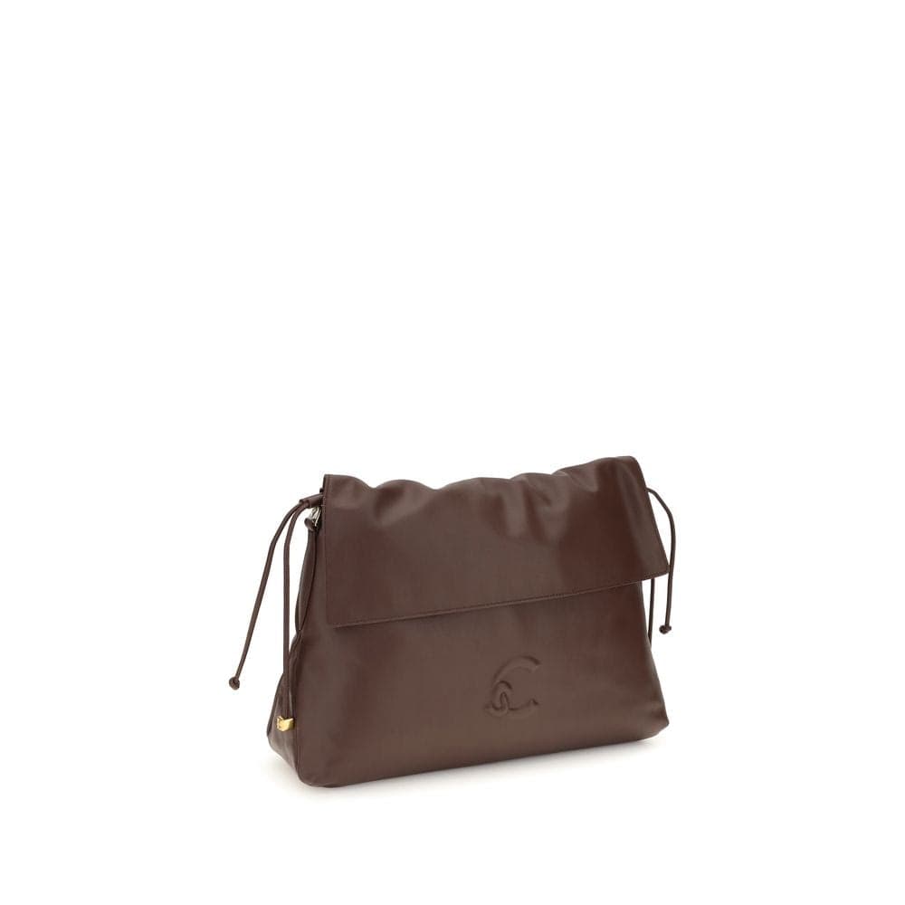 Brown Calf Leather Bos Taurus Shoulder Bag - 2