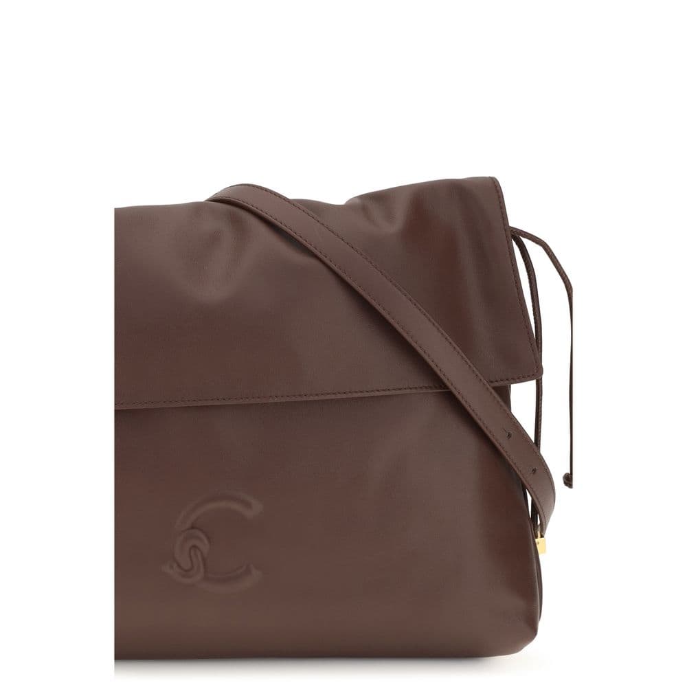 Brown Calf Leather Bos Taurus Shoulder Bag - 4