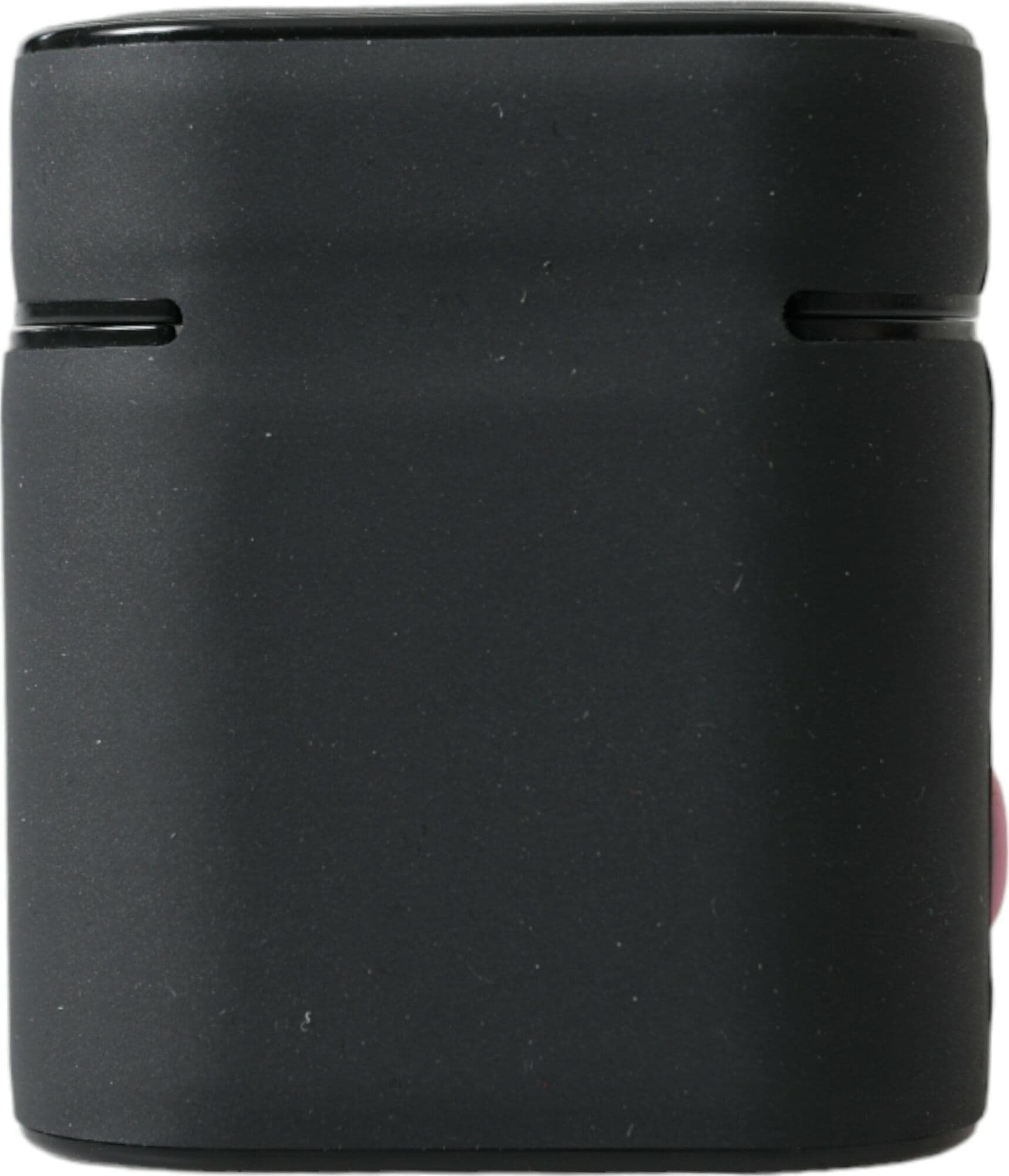 Black Pink Silicone Embossed Logo Airpods Case - 3