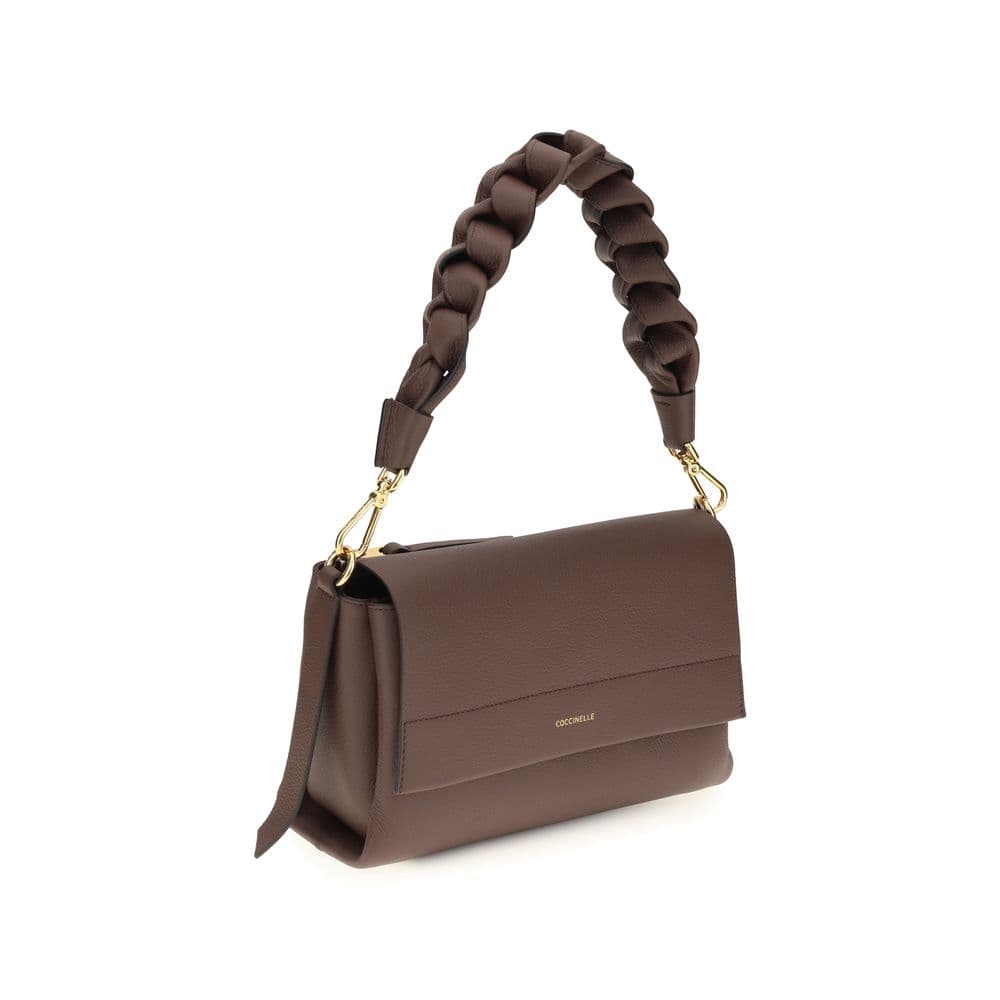 Brown Calf Leather Bos Taurus Shoulder Bag - 2