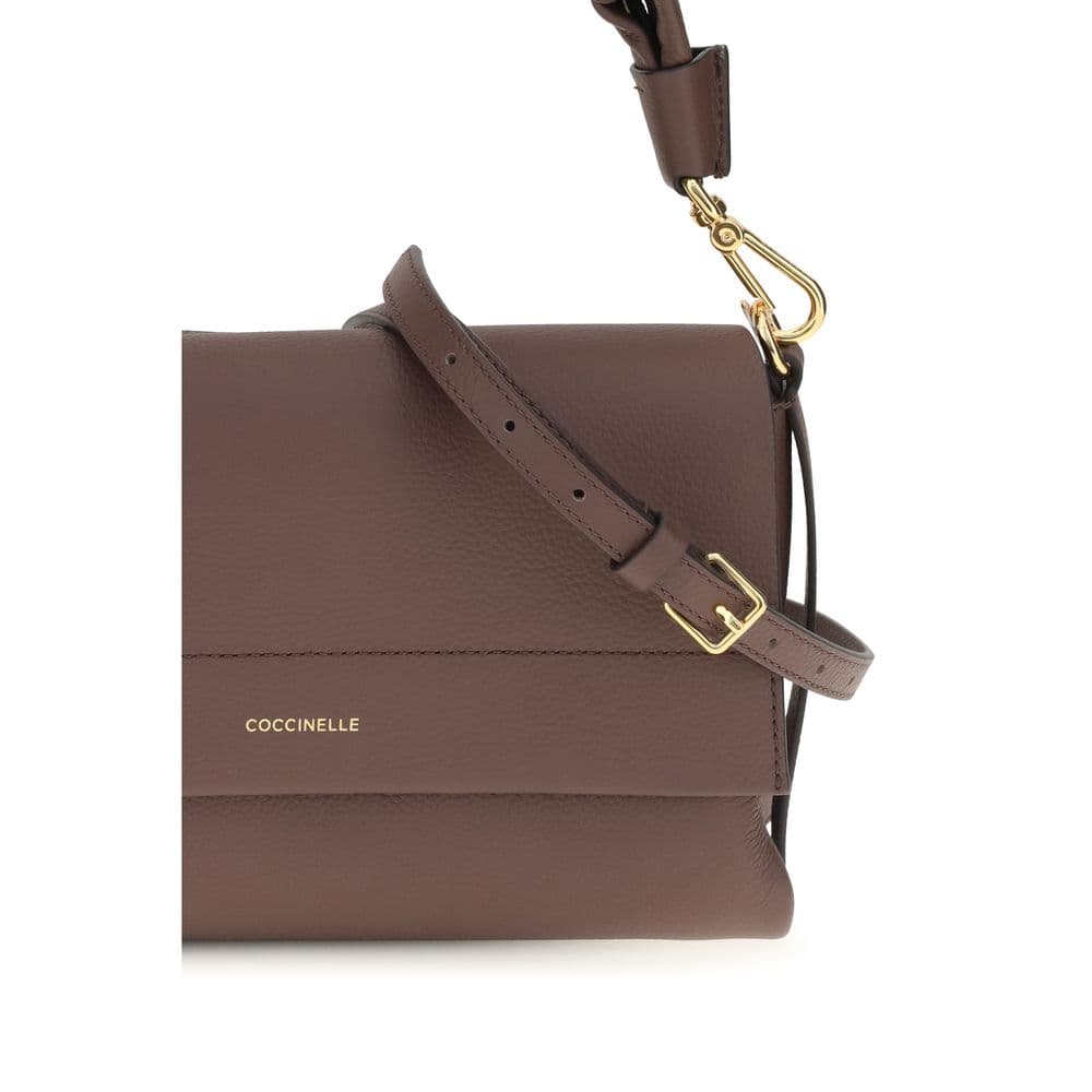 Brown Calf Leather Bos Taurus Shoulder Bag - 4