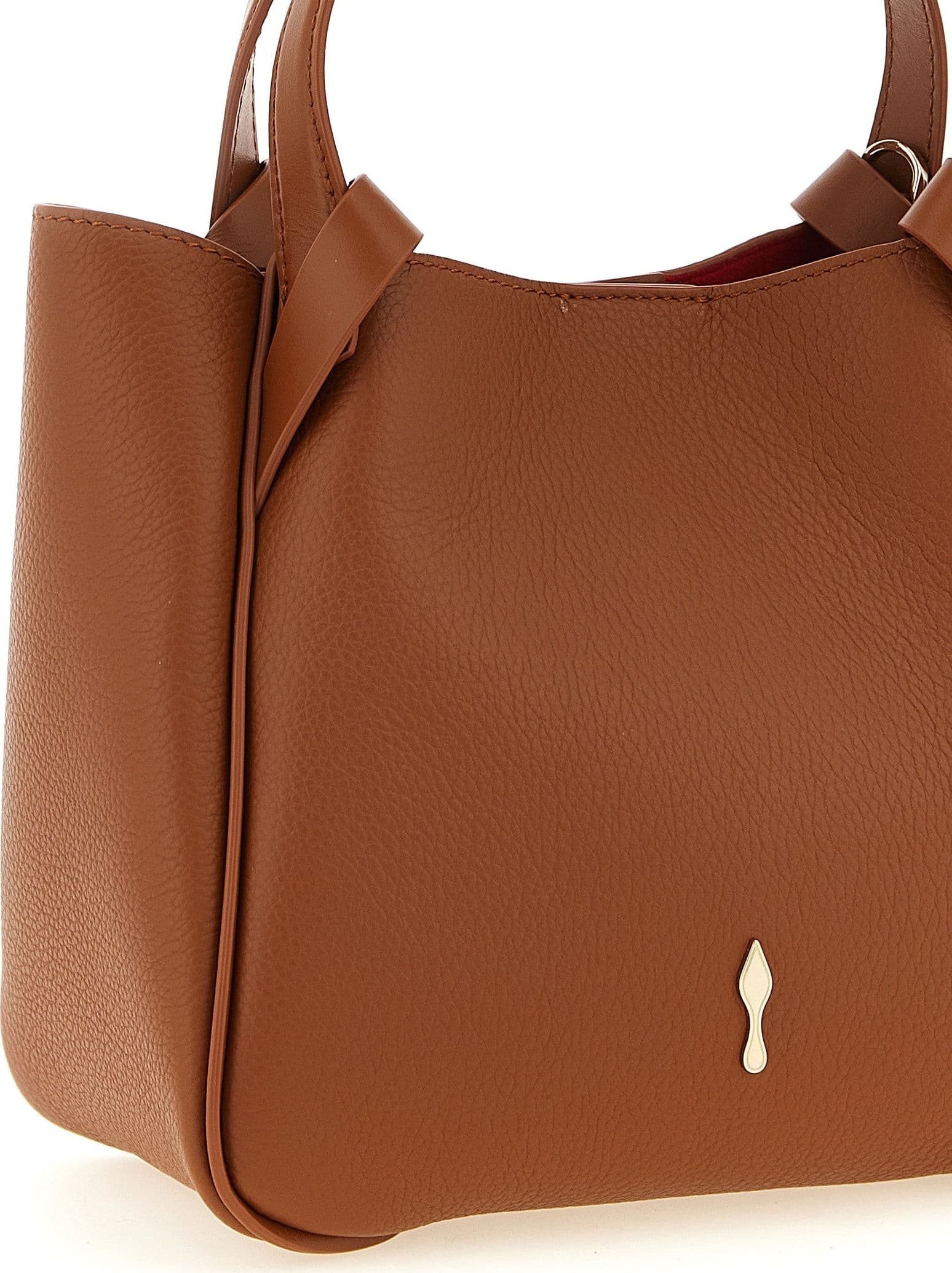Brown Calfskin Tote Bag - 3