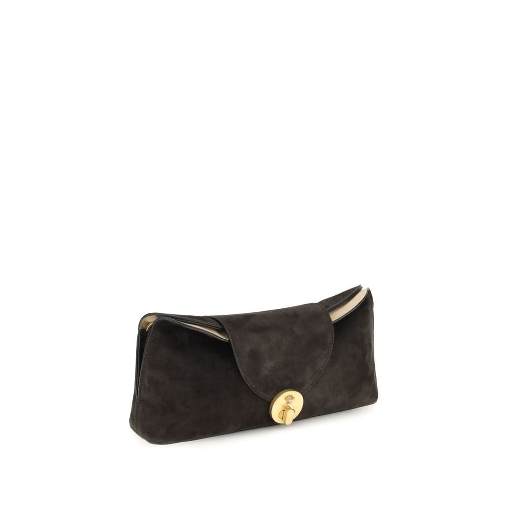 Brown Calf Leather Bos Taurus Clutch Bag - 2