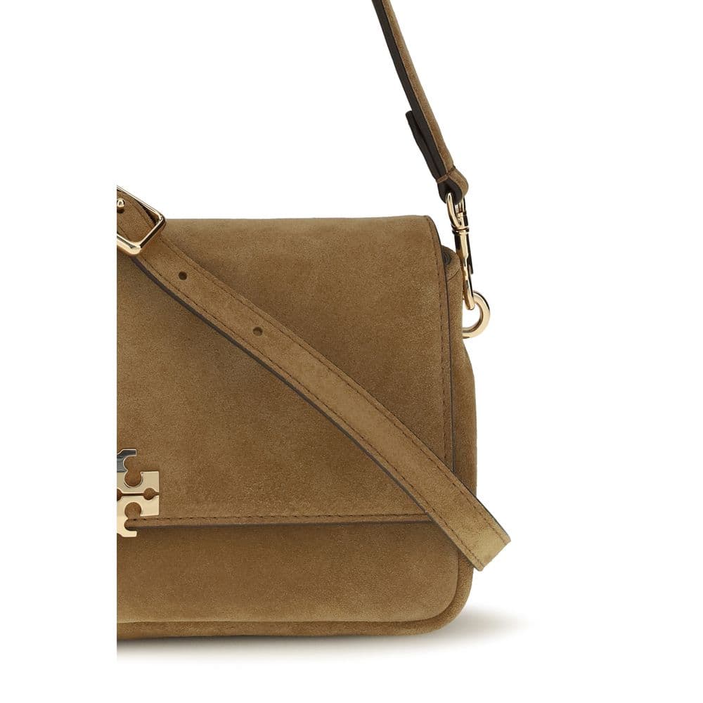 Beige Leather Shoulder Bag - 4
