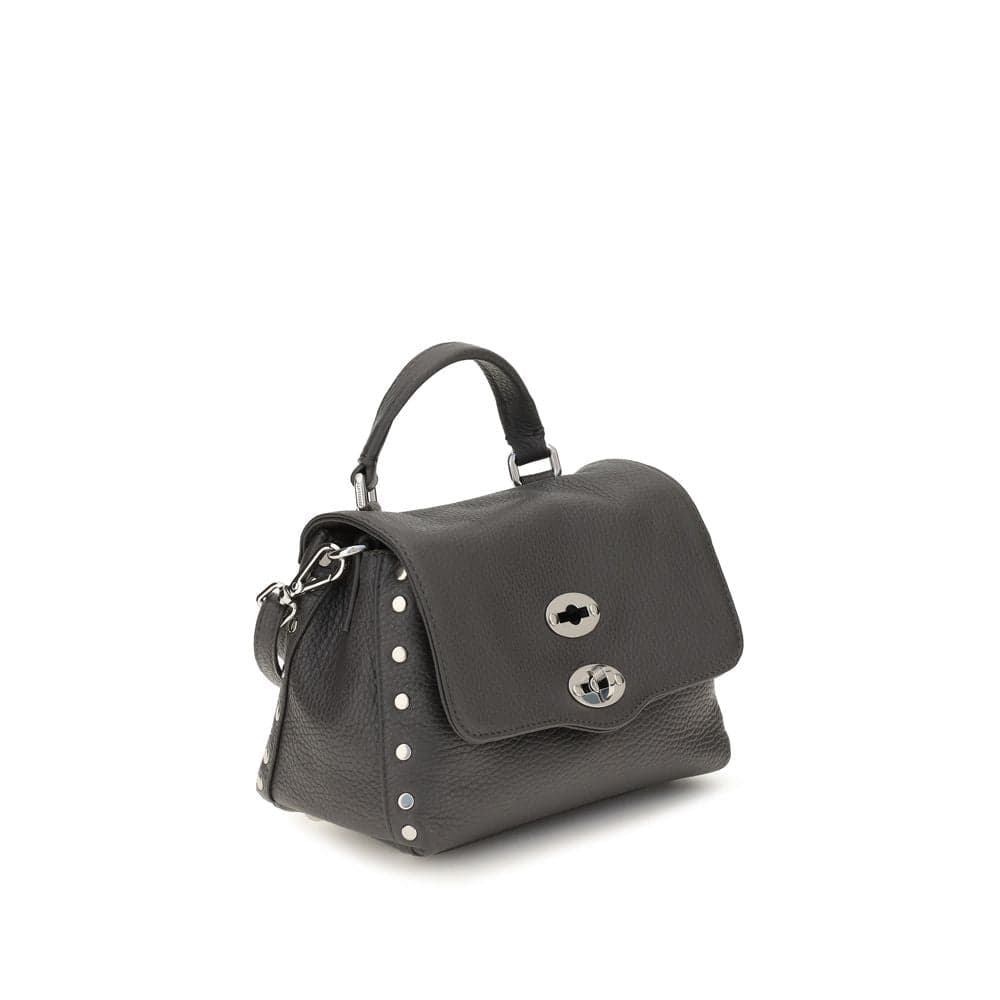 Gray Calf Leather Bos Taurus Handbag - 2