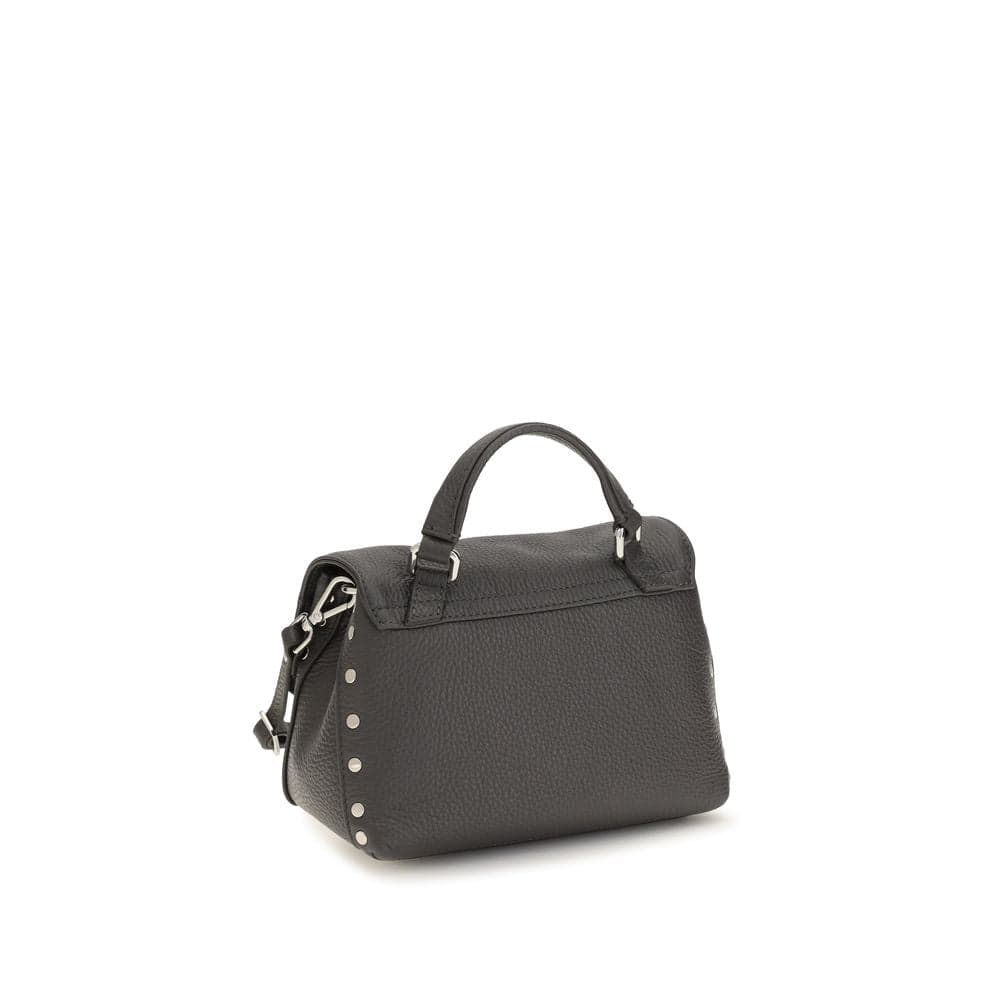 Gray Calf Leather Bos Taurus Handbag - 3