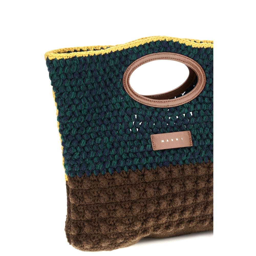 Multicolor Wool Oves Aries Handbag - 4