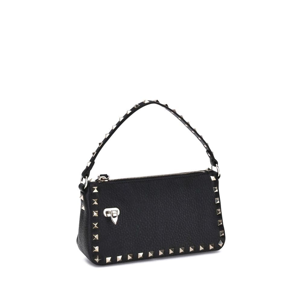 Black Calf Leather Bos Taurus Shoulder Bag - 3