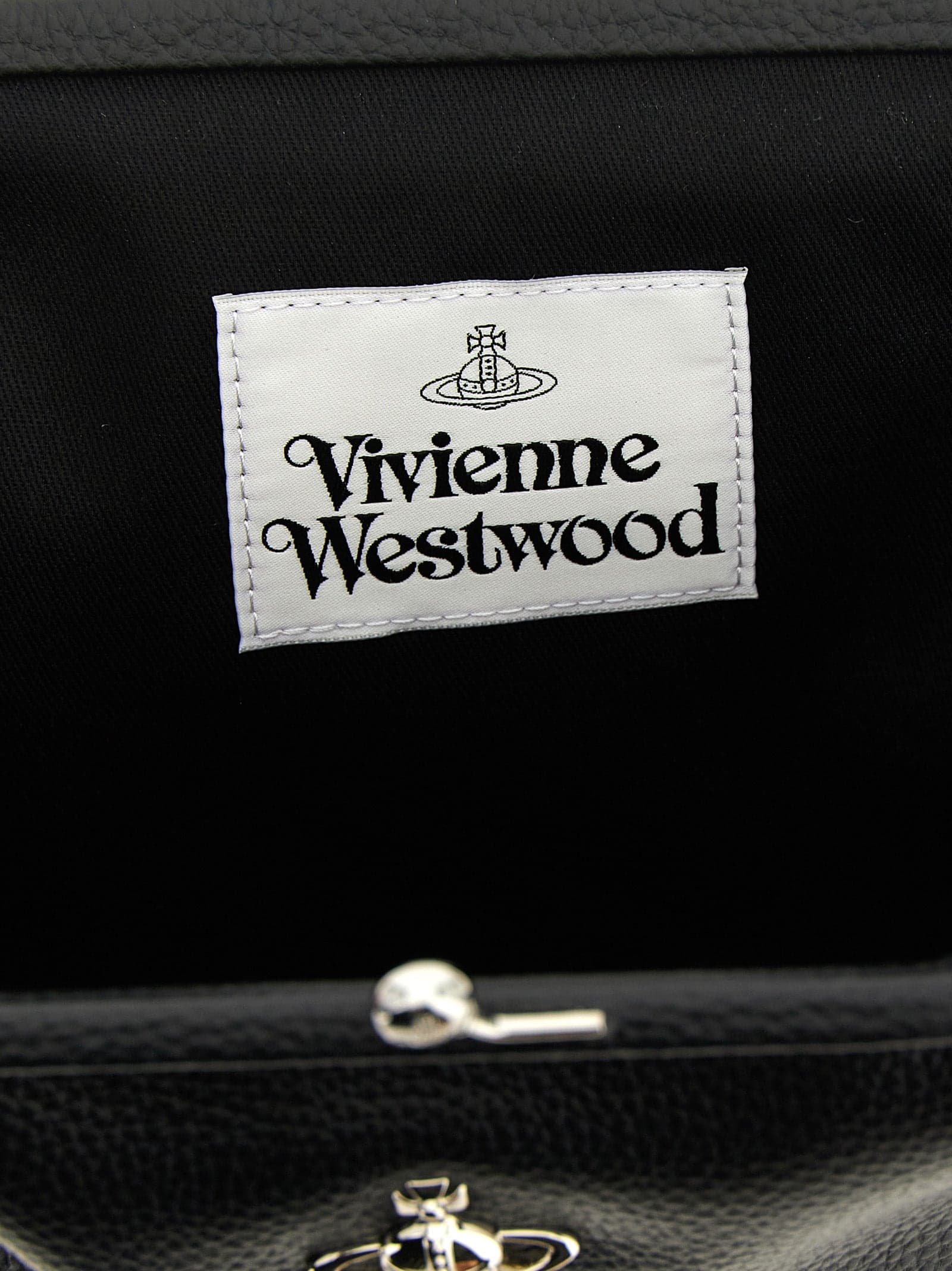 Black Polyethylene Clutch Bag - 4