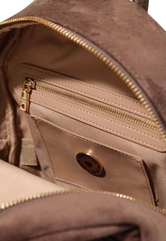 Brown Polyester Backpack - 5