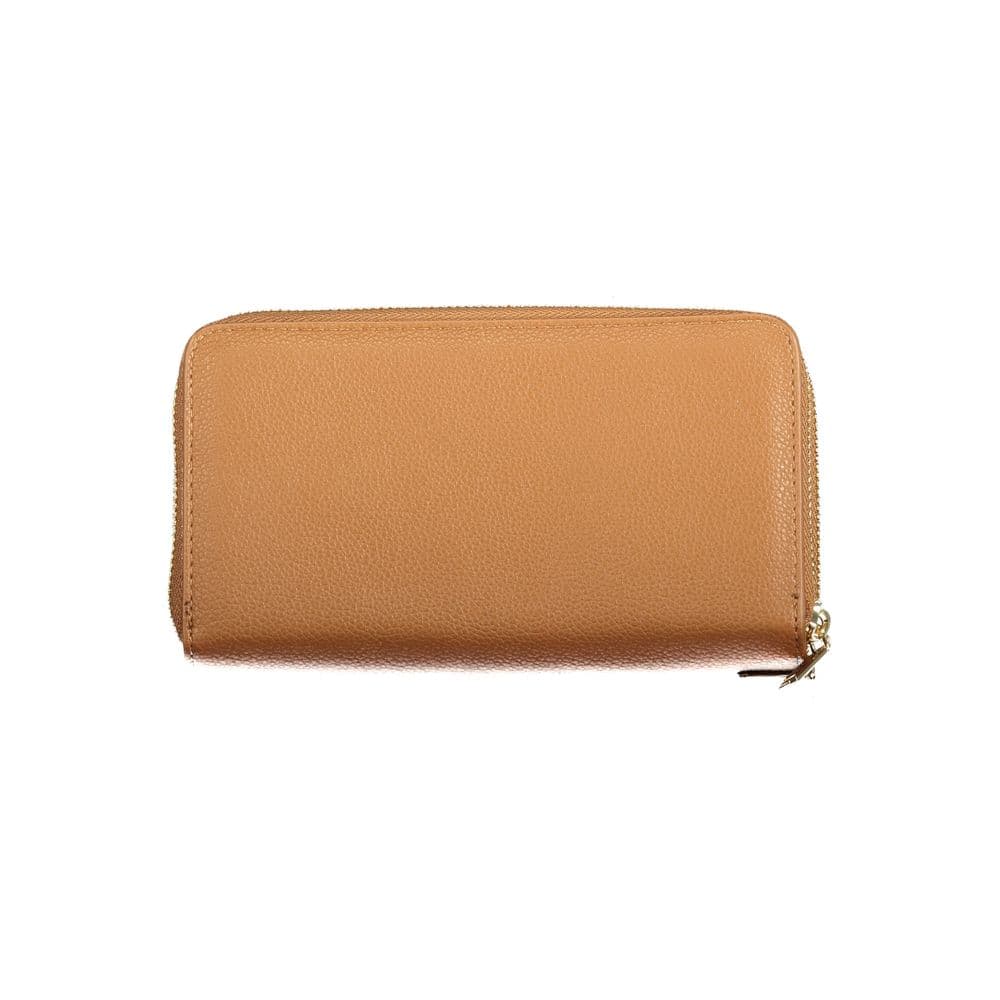 Brown Polyurethane Women's Wallet - 2