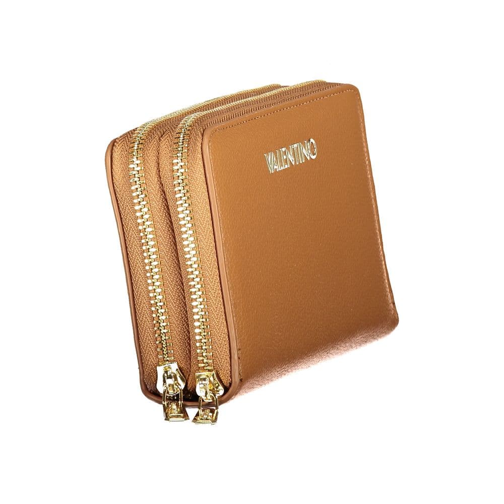 Brown Polyurethane Women's Wallet - 3
