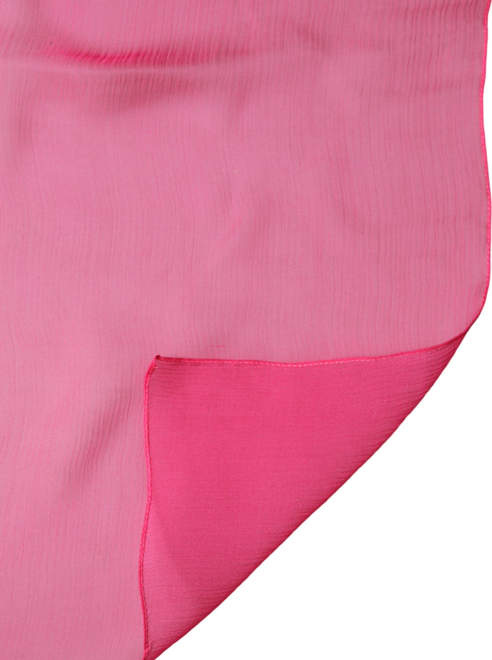 Pink Silk Stole Neck Wrap Shawl Men 174cm x 128.5cm Scarf - 4