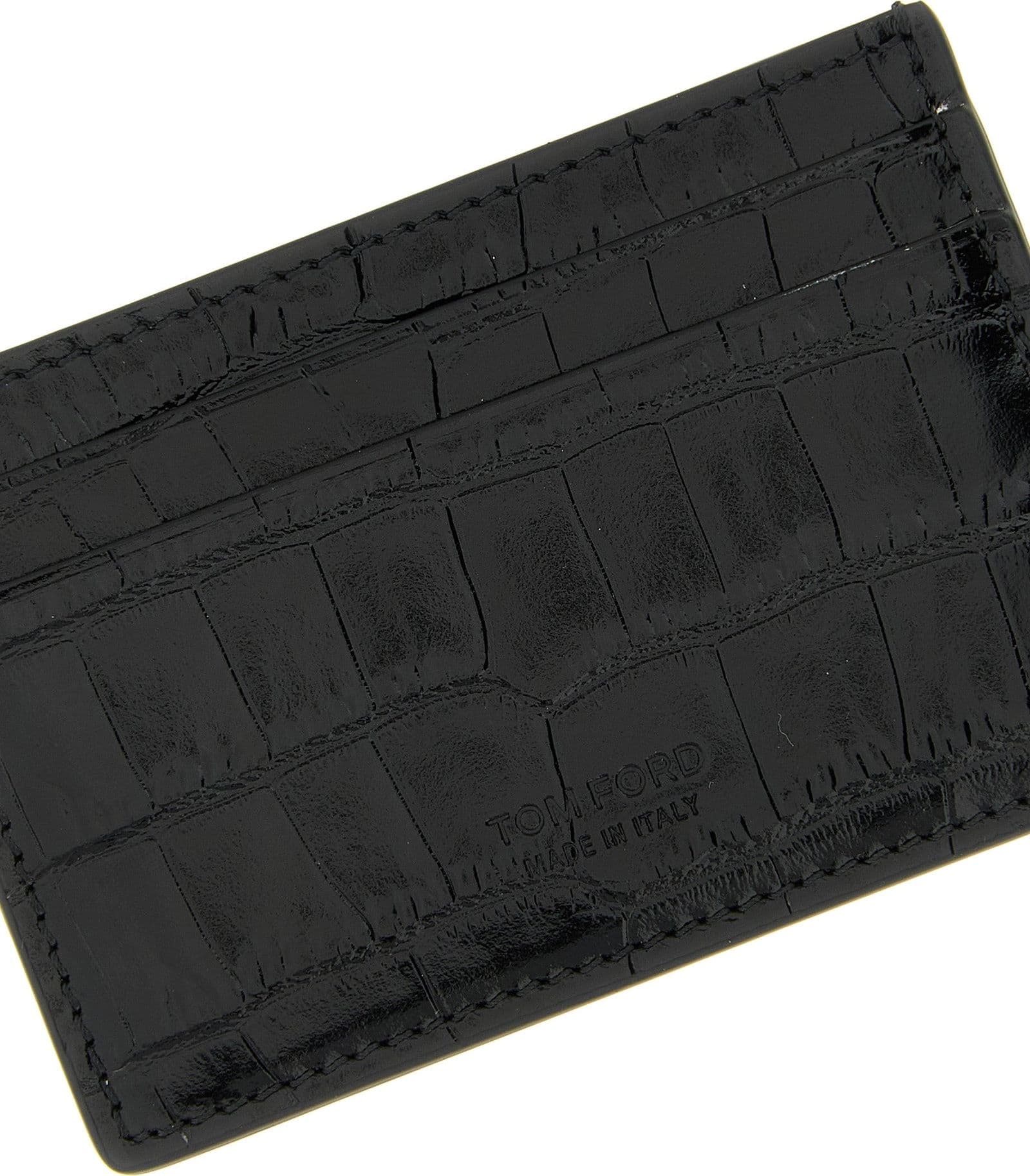 Black Calfskin Cardholder - 3