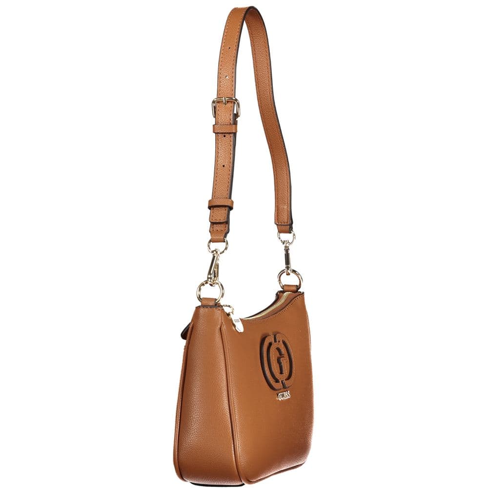 Marrone Poliuretano Women Handbag - 3