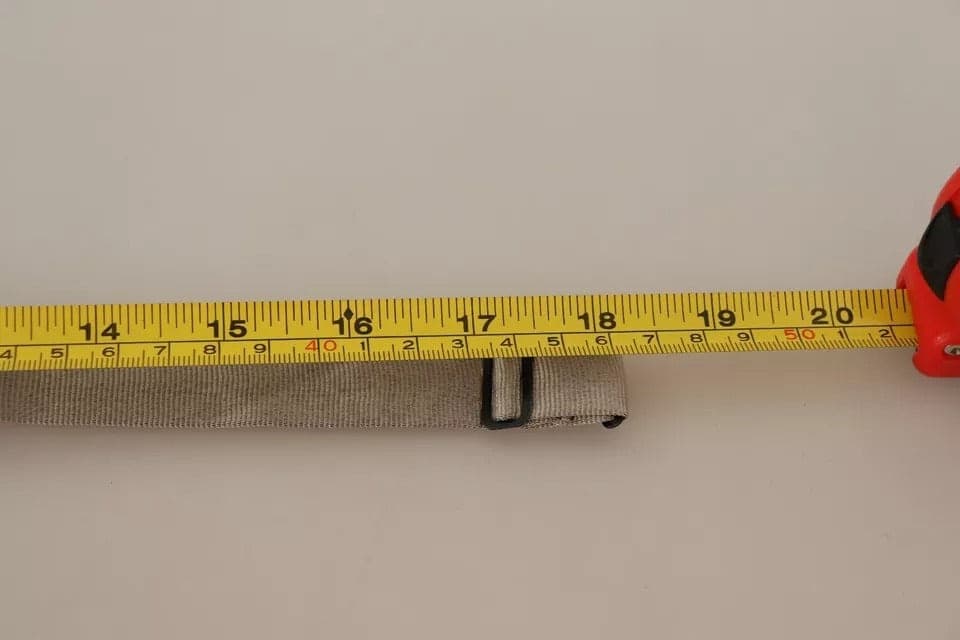 Silver Gray 100% Silk Adjustable Neck Bow Tie - 5