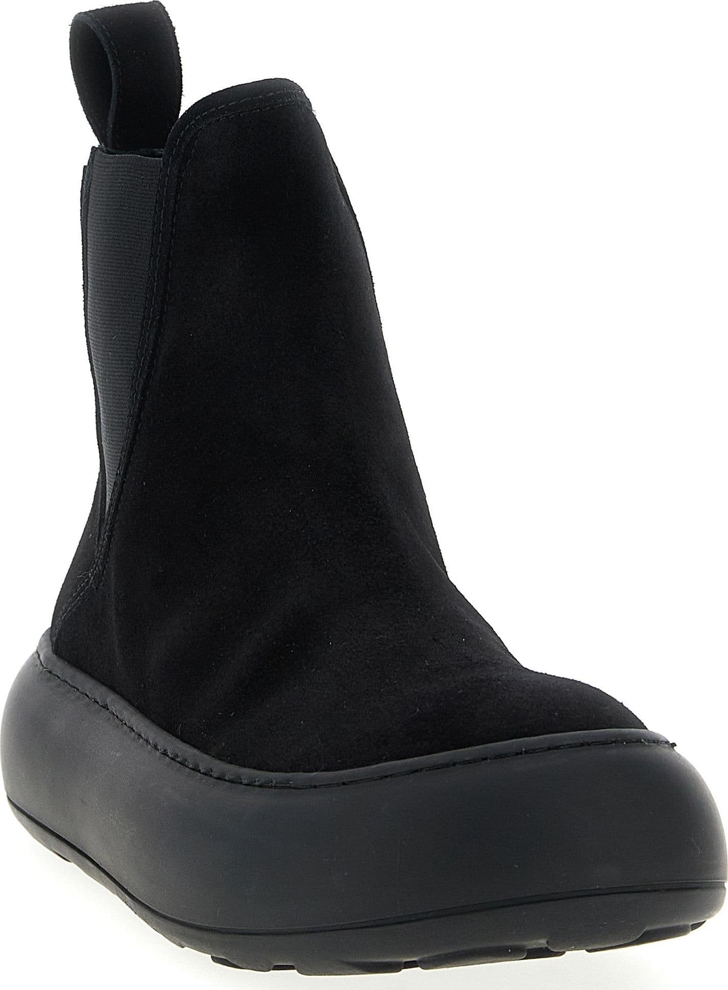 Black Calfskin Chelsea Boots - 2