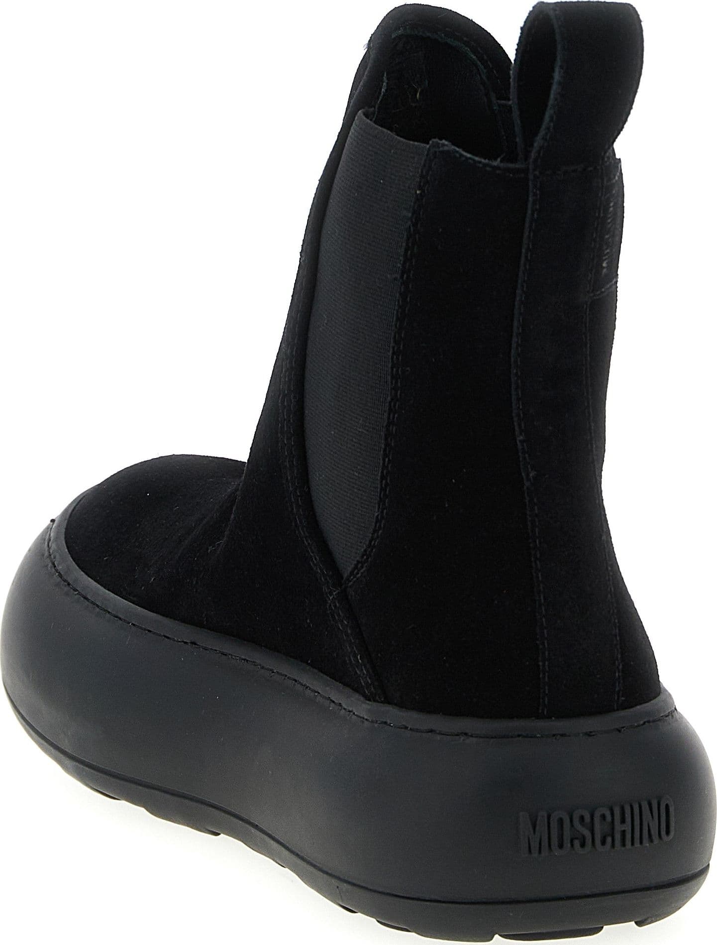 Black Calfskin Chelsea Boots - 3