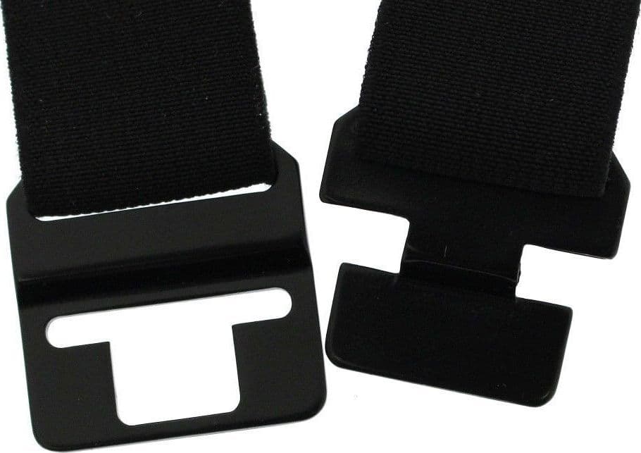 White Waist Silk Cummerbund Belt - 2