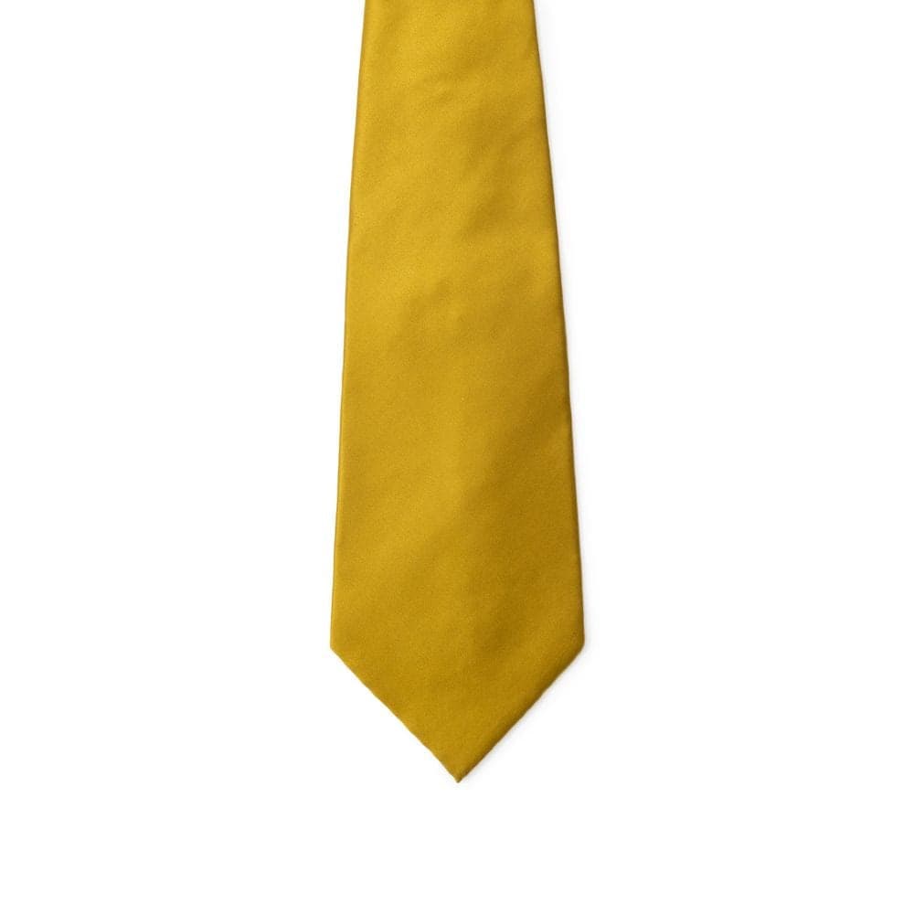 Yellow Silk Tie - 3