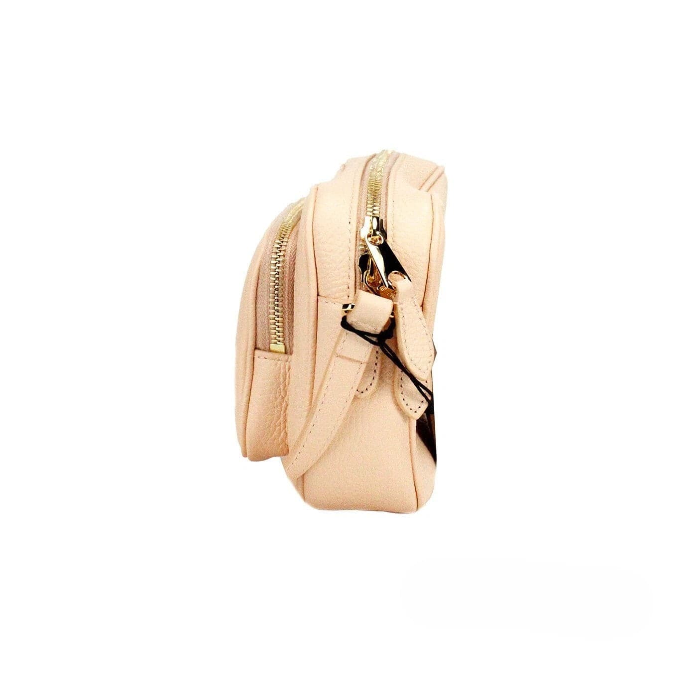 Burberry Small Branded Peach Pink Grainy Leather Camera Crossbody Bag - 4