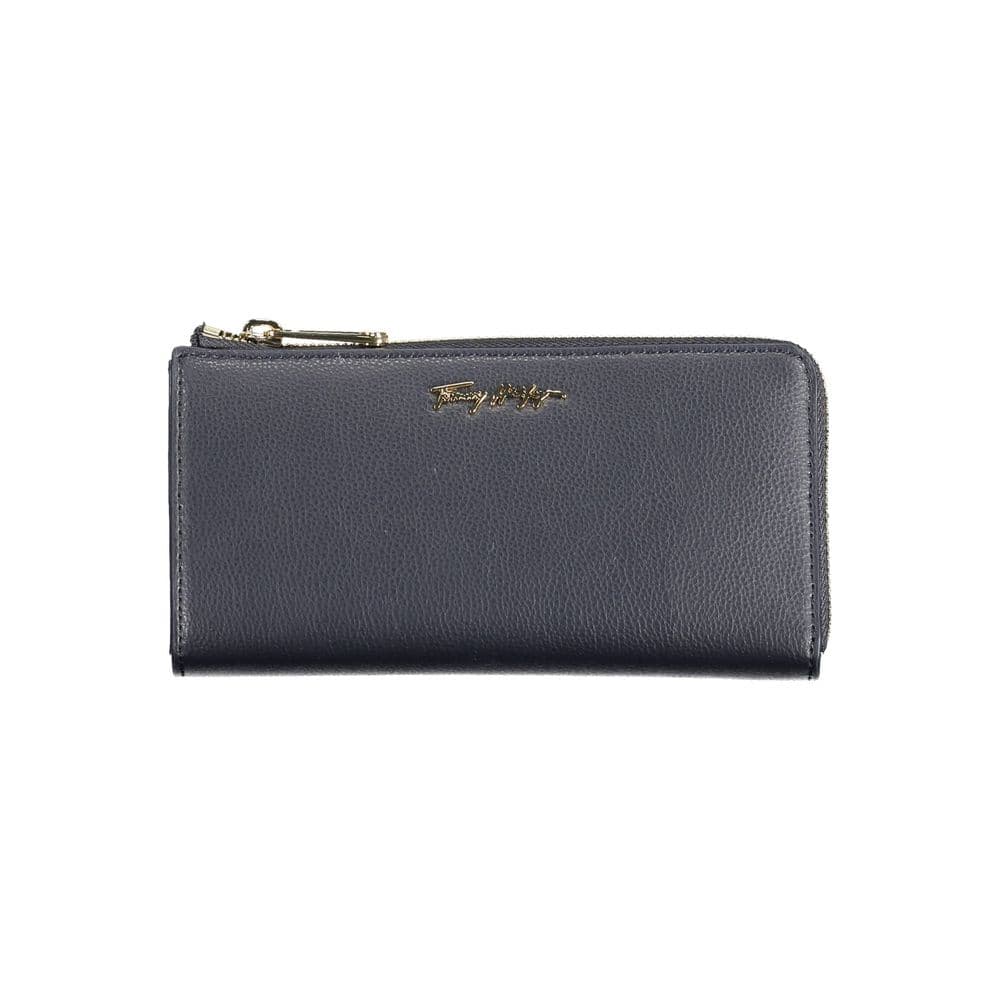 Blue Polyurethane Women Wallet - 2