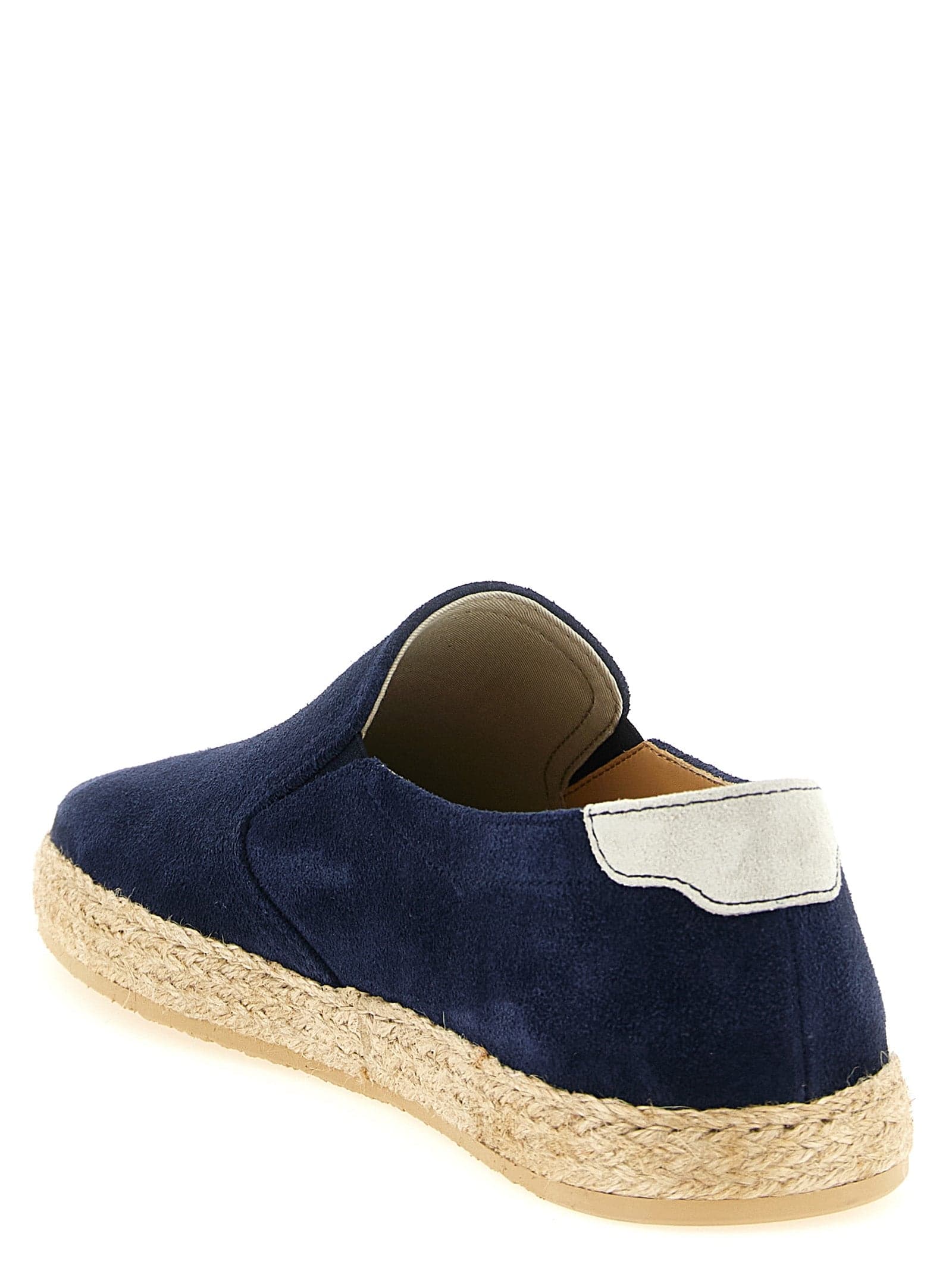 Blue Calfskin Espadrilles - 3