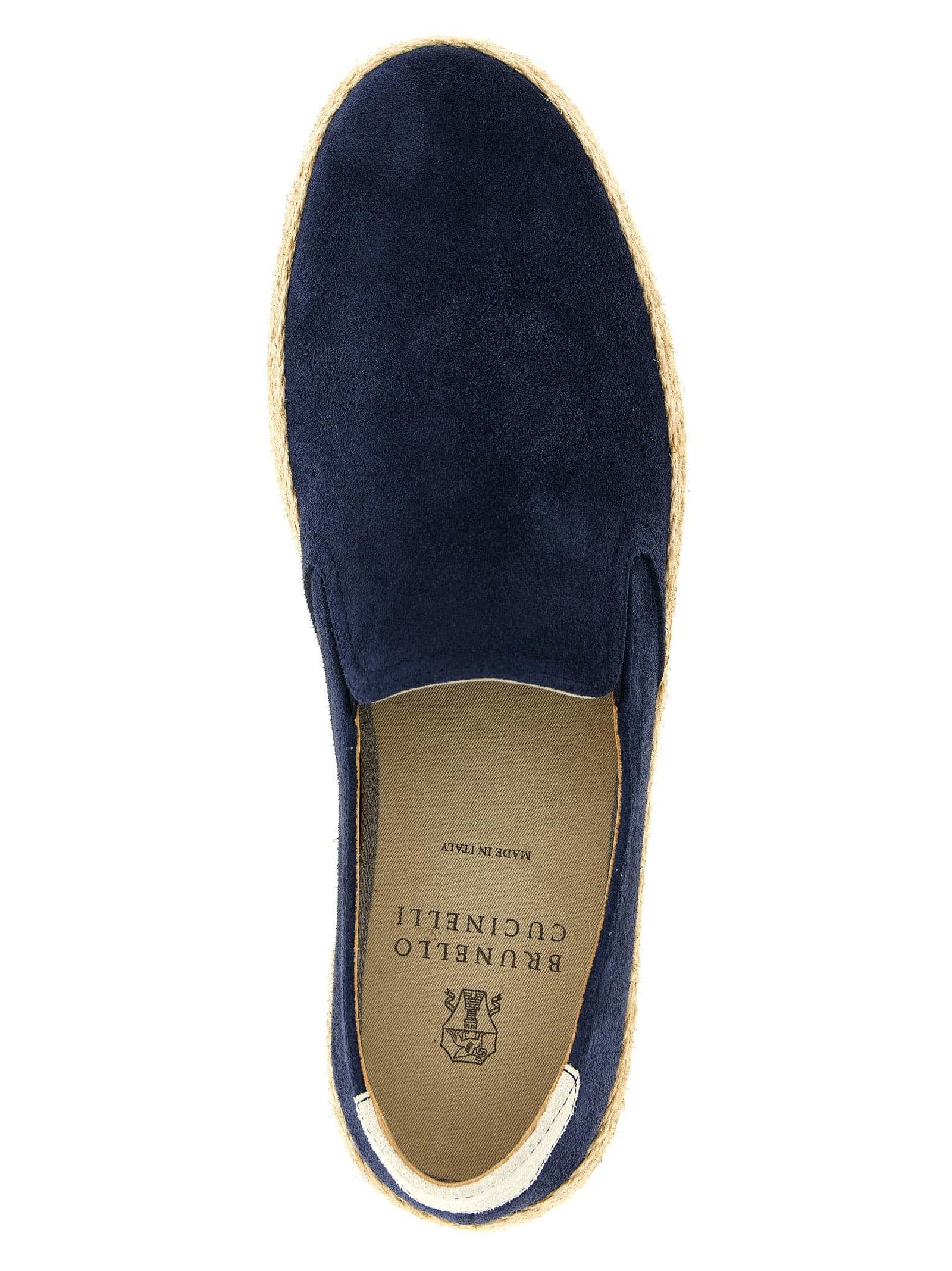 Blue Calfskin Espadrilles - 4