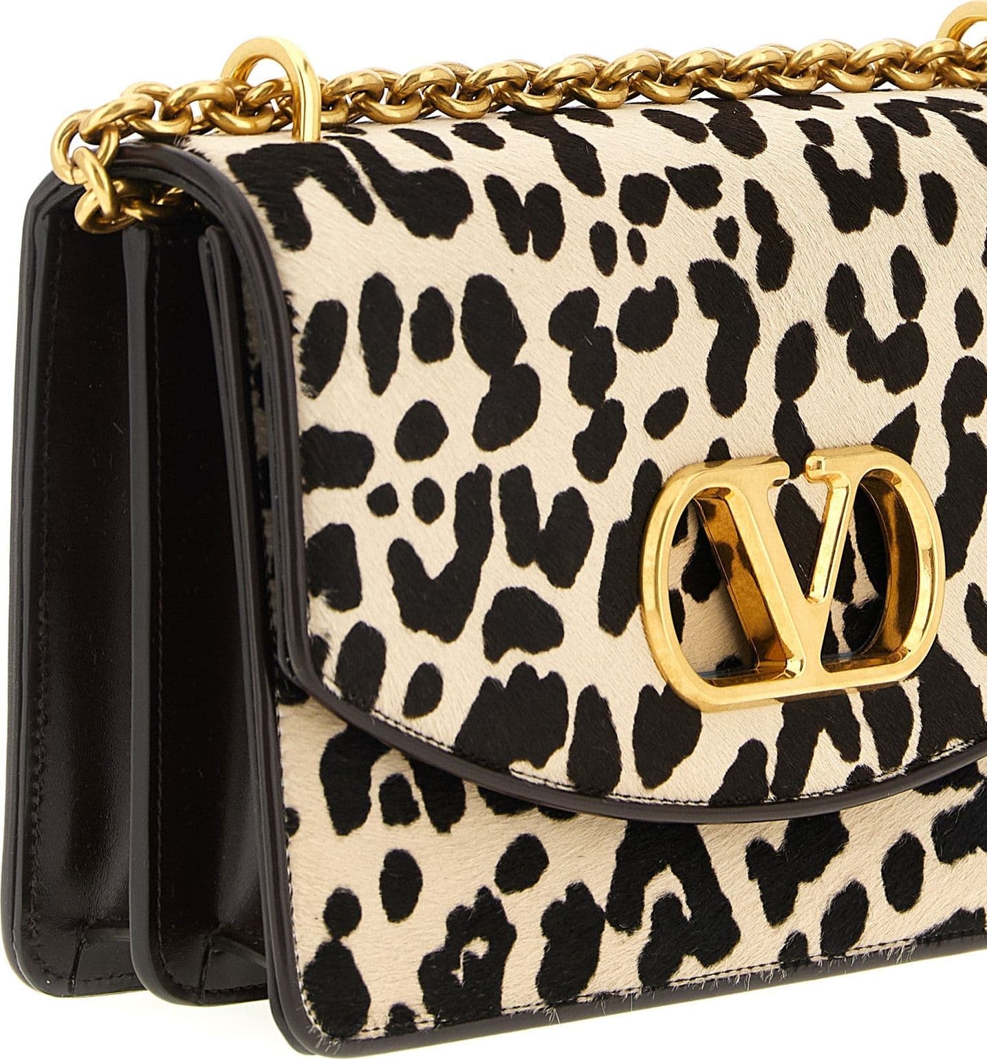 Multicolor Calfskin Shoulder Bag - 3